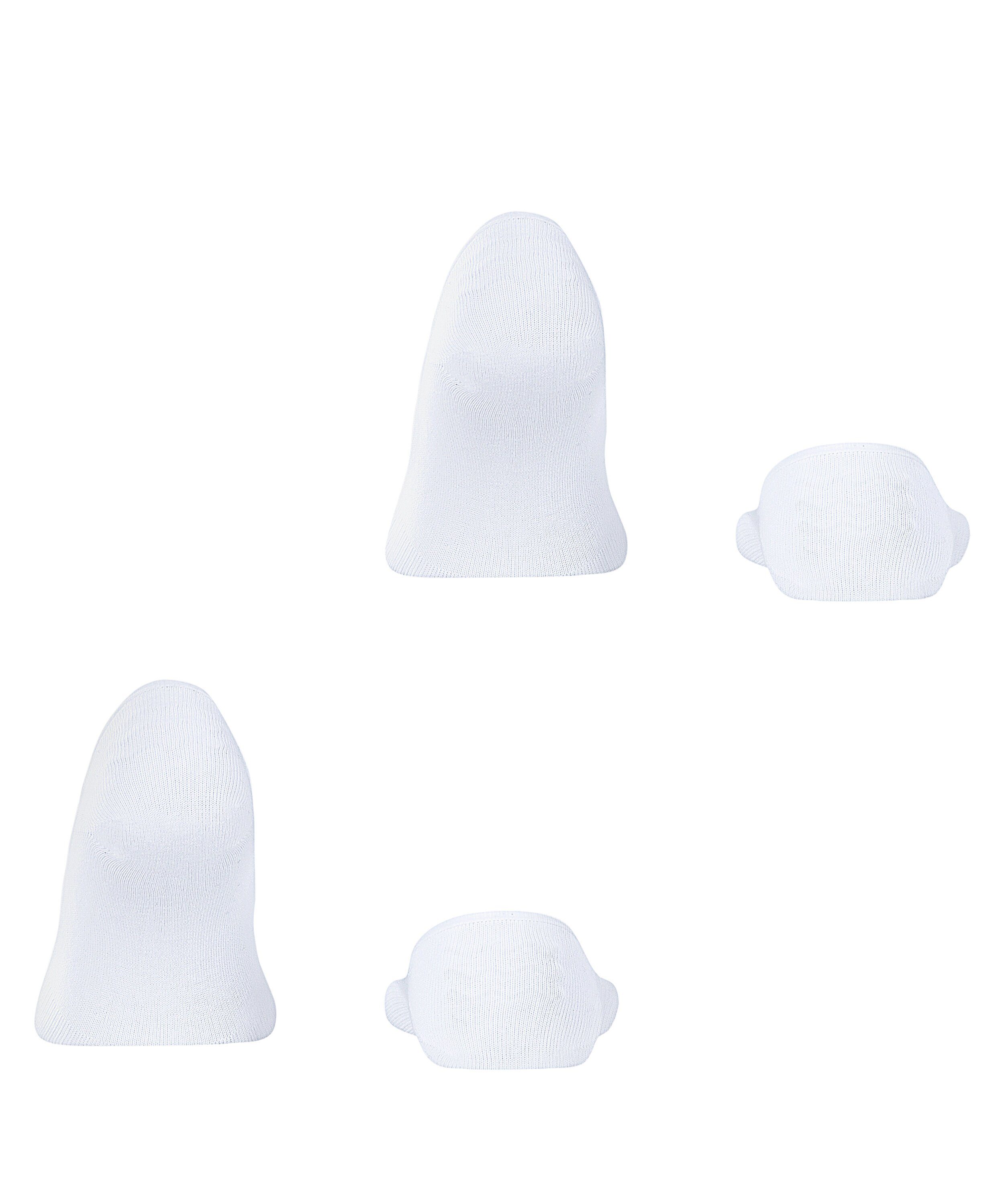 Esprit Füßlinge Basic Uni 2-Pack Füßlinge (2-Paar) aus hautschmeichelnder Baumwolle