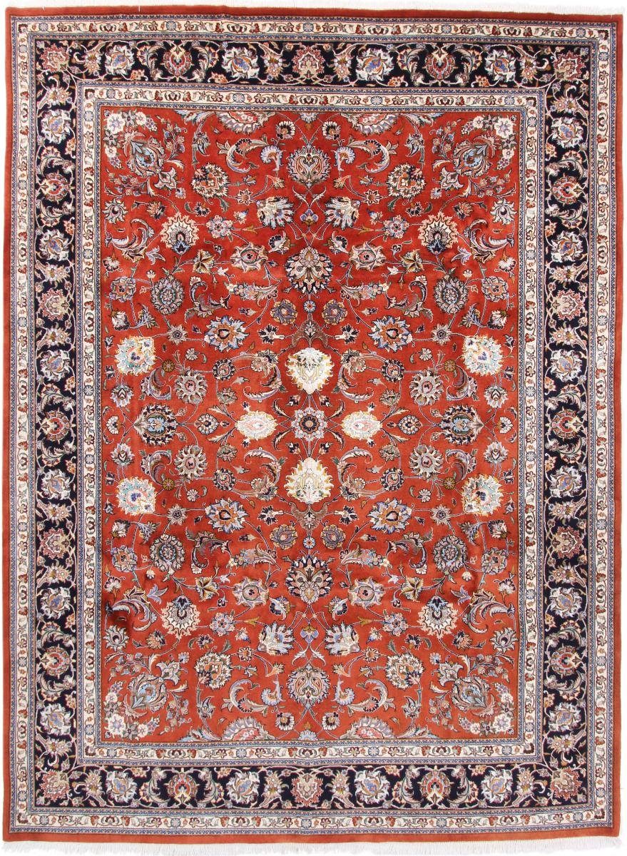 Orientteppich Yazd 254x341 Handgeknüpfter Orientteppich / Perserteppich, Nain Trading, rechteckig, Höhe: 12 mm