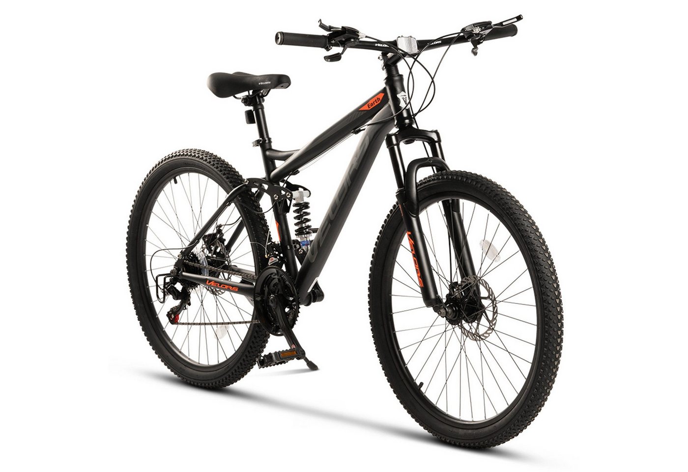 CARPAT SPORT Mountainbike 24 26 27.5 29 Zoll Fahrrad für Herren Damen Jungen, 21 Gang Shimano, mechanische Scheibenbremse, MTB Fahrrad Bike