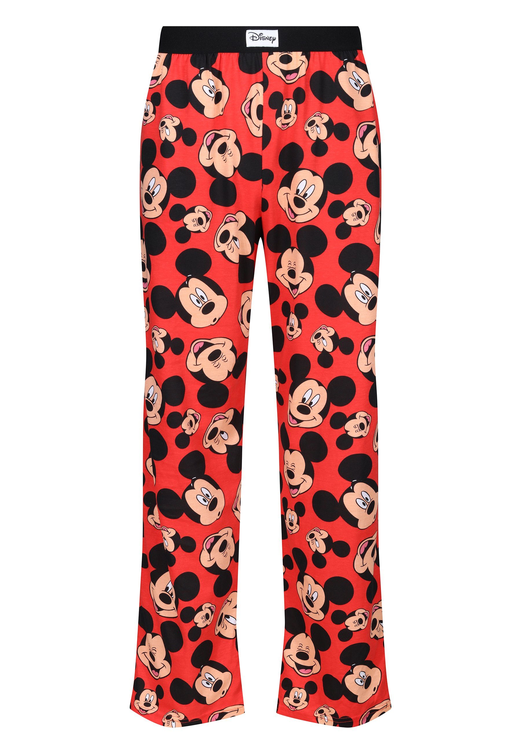 Recovered Loungepants Loungepant Red Faces Disney Mickey 