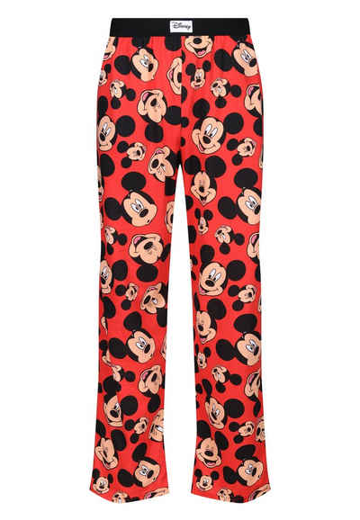 Recovered Loungepants Loungepant - Disney Mickey Faces Red