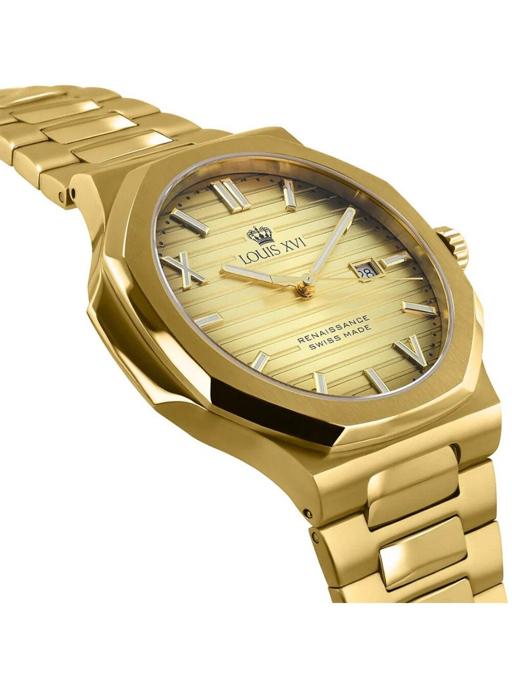 LOUIS XVI Quarzuhr Louis XVI LXVI1600 Herrenuhr Renaissance 40mm 5ATM Louis XVI LXVI1600 Herrenuhr Renaissance 40mm 5ATM