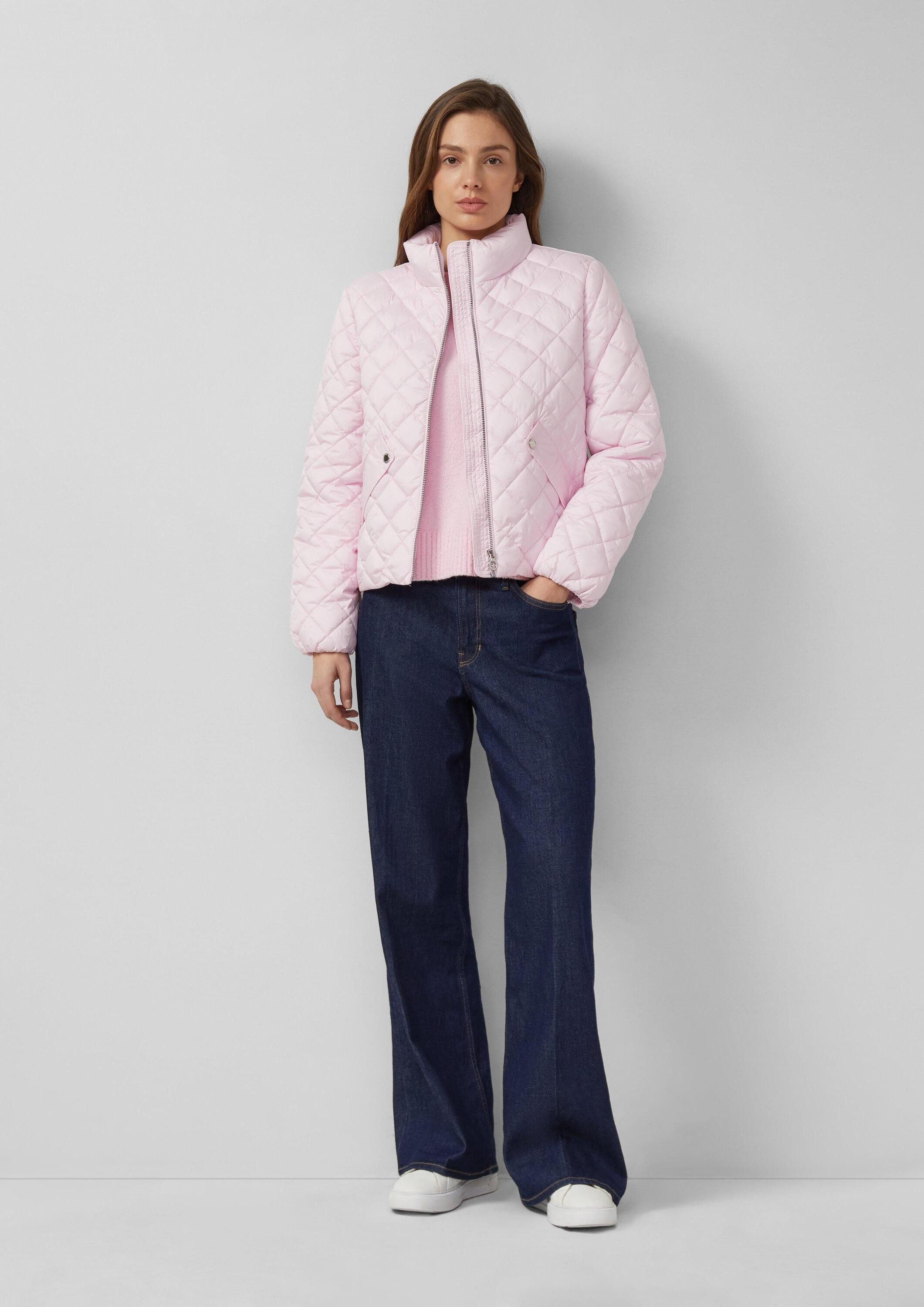 s.Oliver Funktionsjacke Outdoor-Jacke Kurze Steppjacke mit Stehkragen – Bild 5 von 5