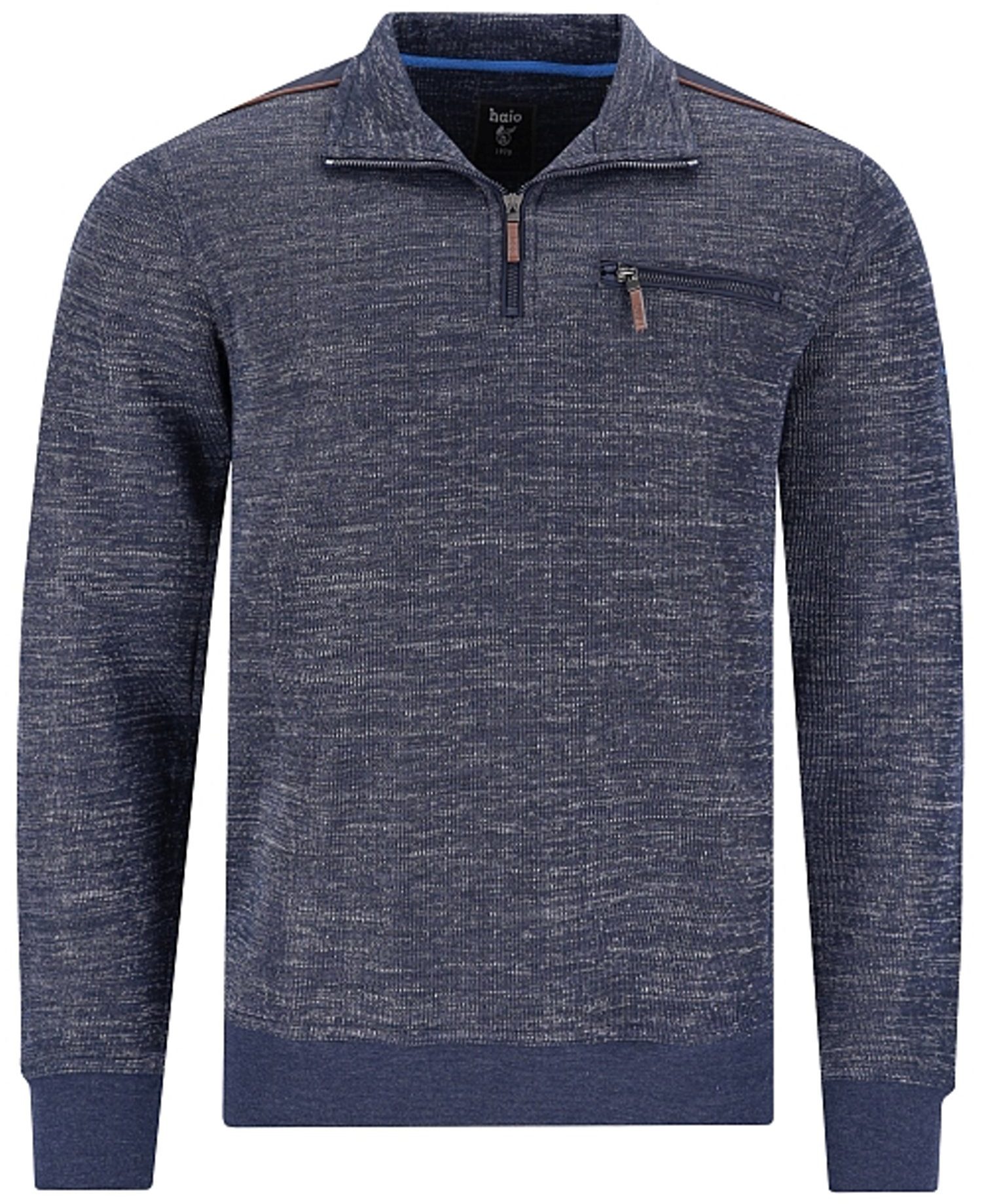 Hajo Sweatshirt Herren Sweatshirt mit Reißverschluss günstig online kaufen