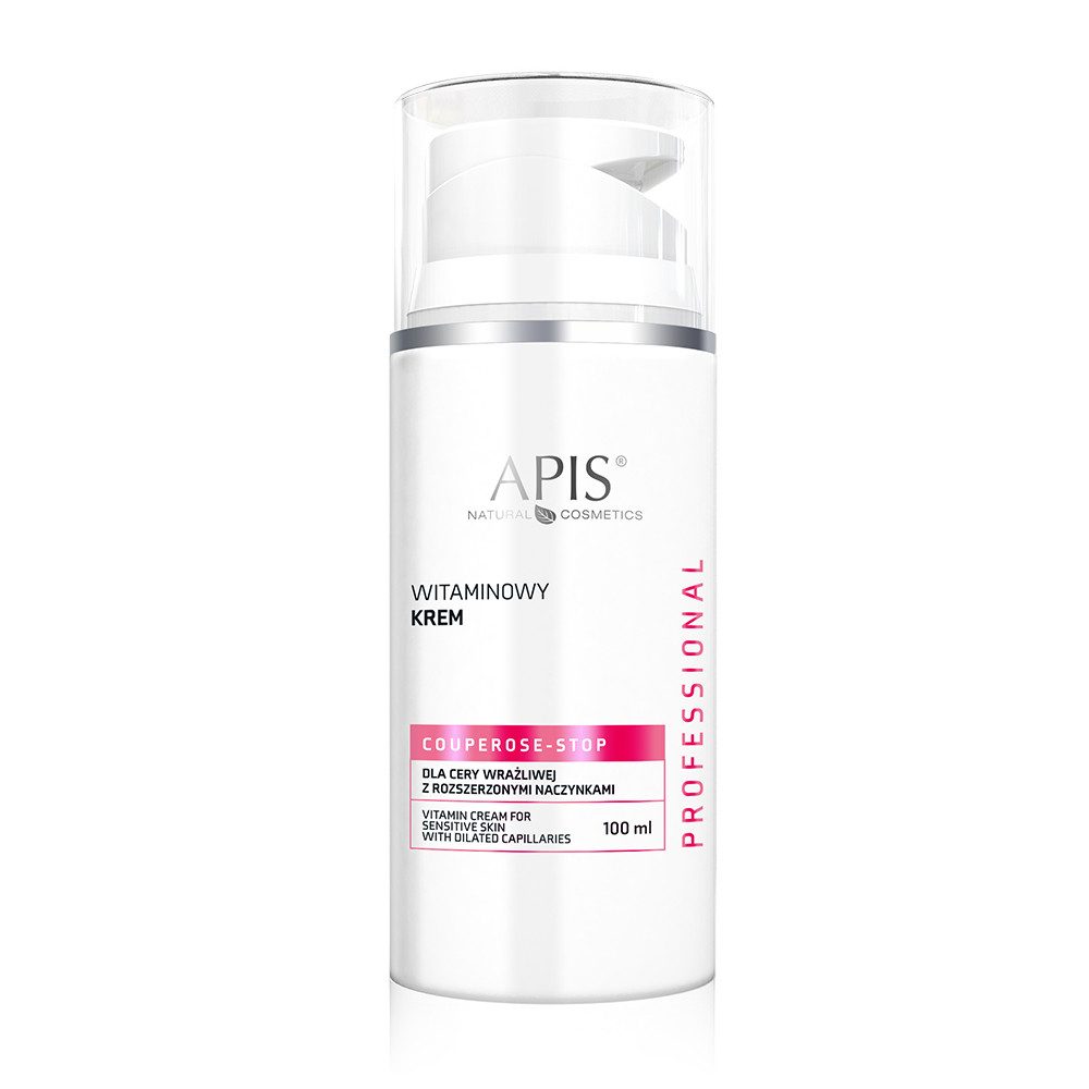 Apis Natural Cosmetics Tagescreme APIS COUPEROSE - STOP, Creme für empfindliche Haut, 100 ml