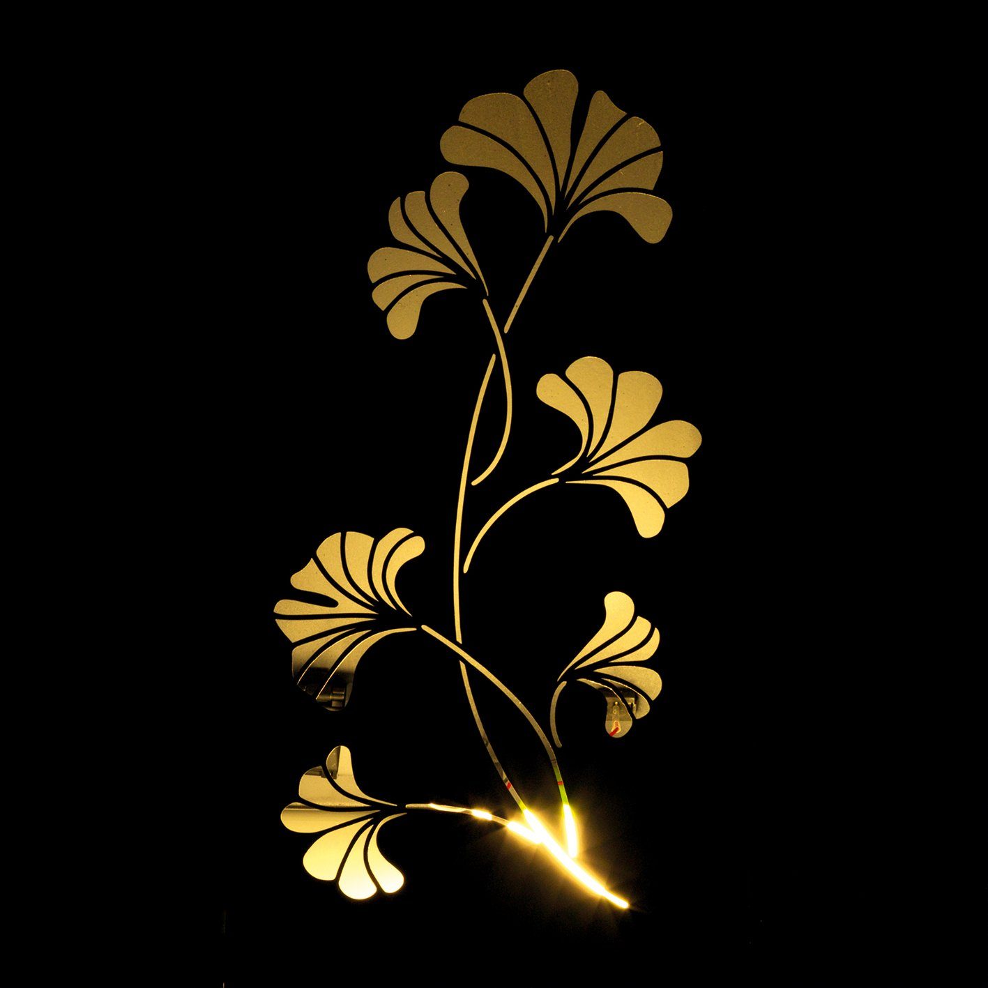 Hoberg Dekosäule Pflanzsäule Beton-Optik Pflanzkübel Säule Pflanzschale Garten Gartendekoration, LED Deko 70cm Kübel