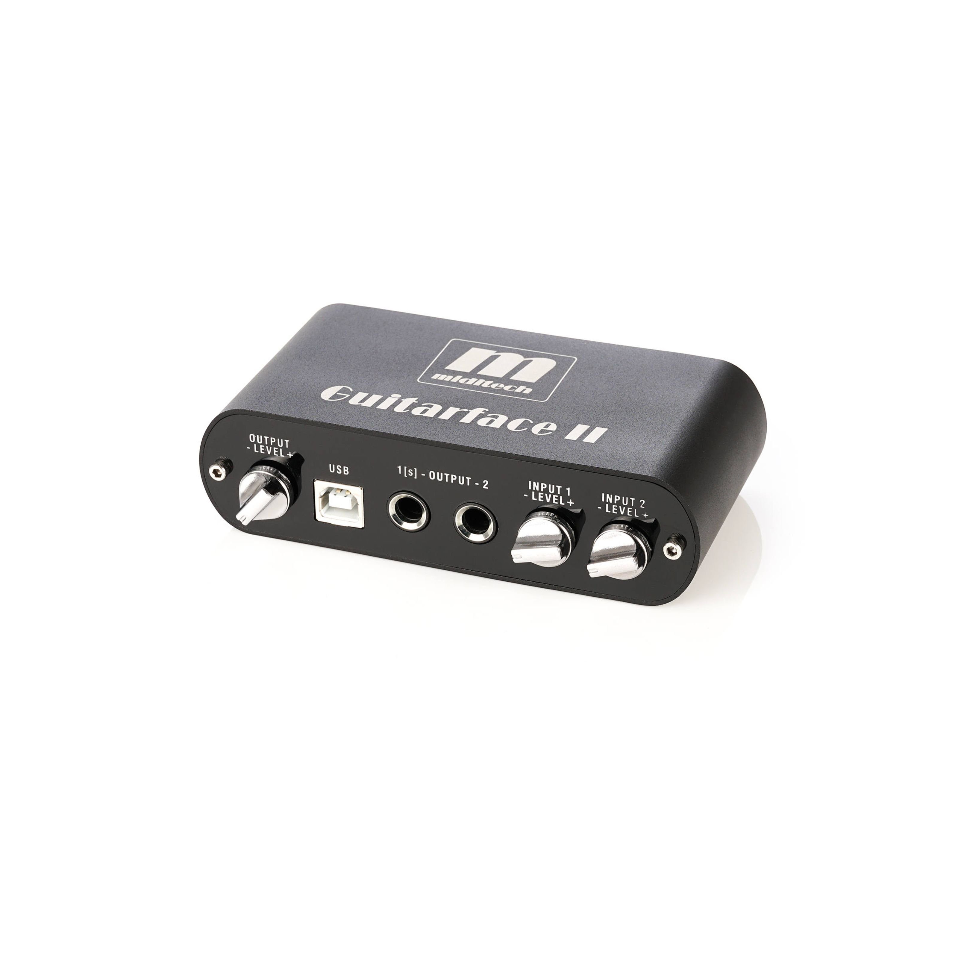 Miditech Digitales Aufnahmegerät (GUITARFACE II incl. Free Software Bundle - USB Audio Interface)
