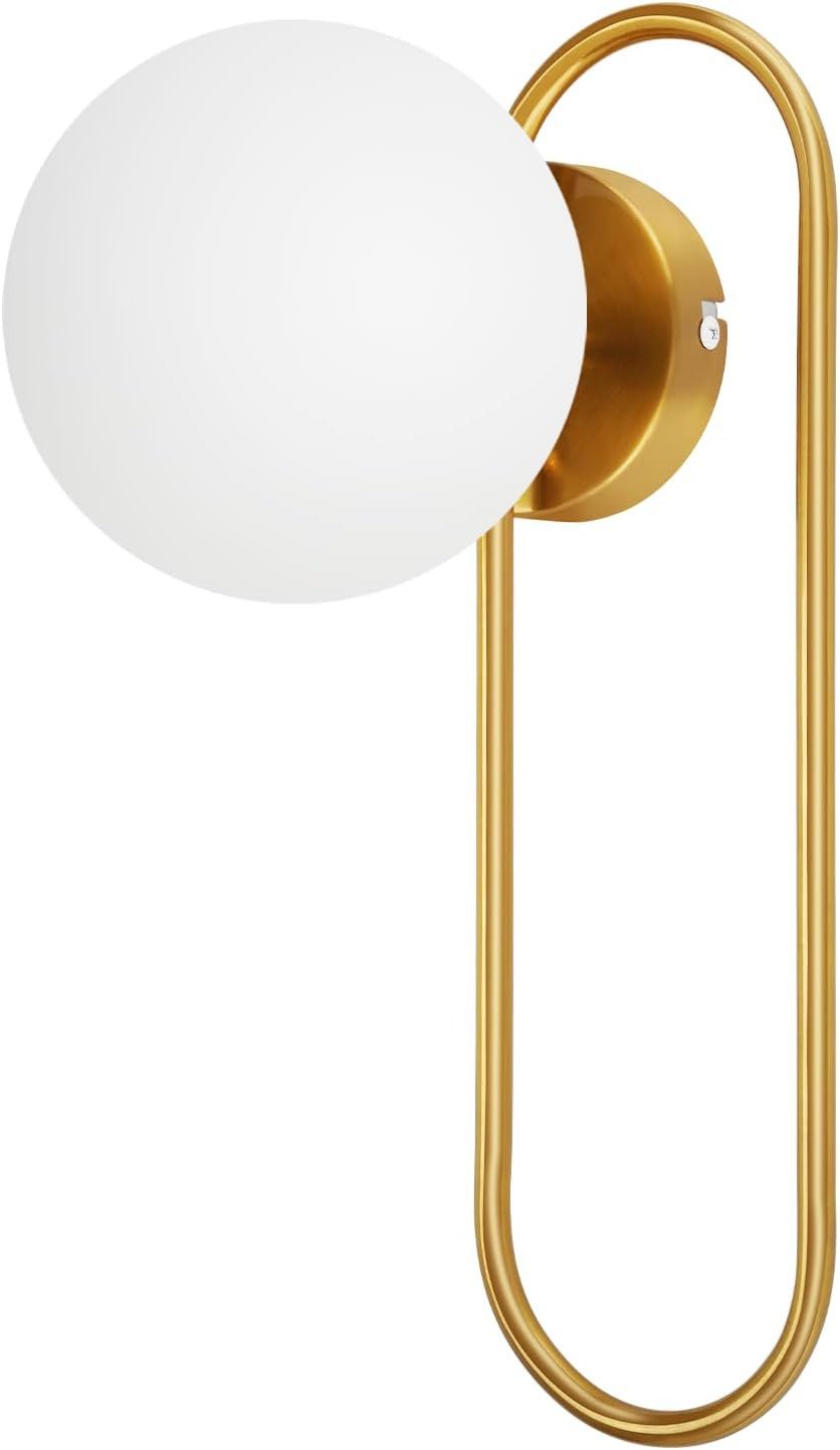 ZMH Wandleuchte Innen Modern Gold Wandlampe günstig online kaufen
