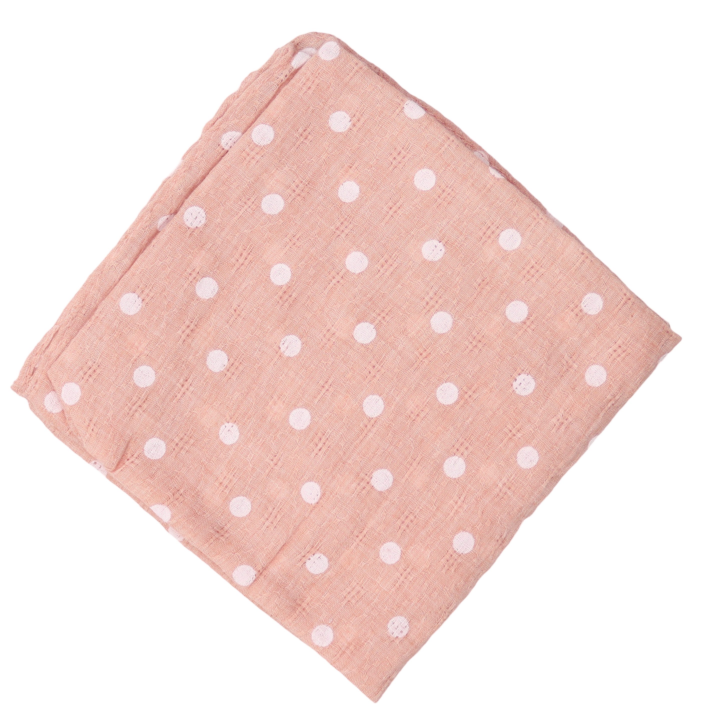 MIRROSI Nickituch Dreicktuch ca. 60 × 60 cm, wunderschönes Punkte-Muster, Damen Halstuch ideal für Frühling, Sommer oder Herbst