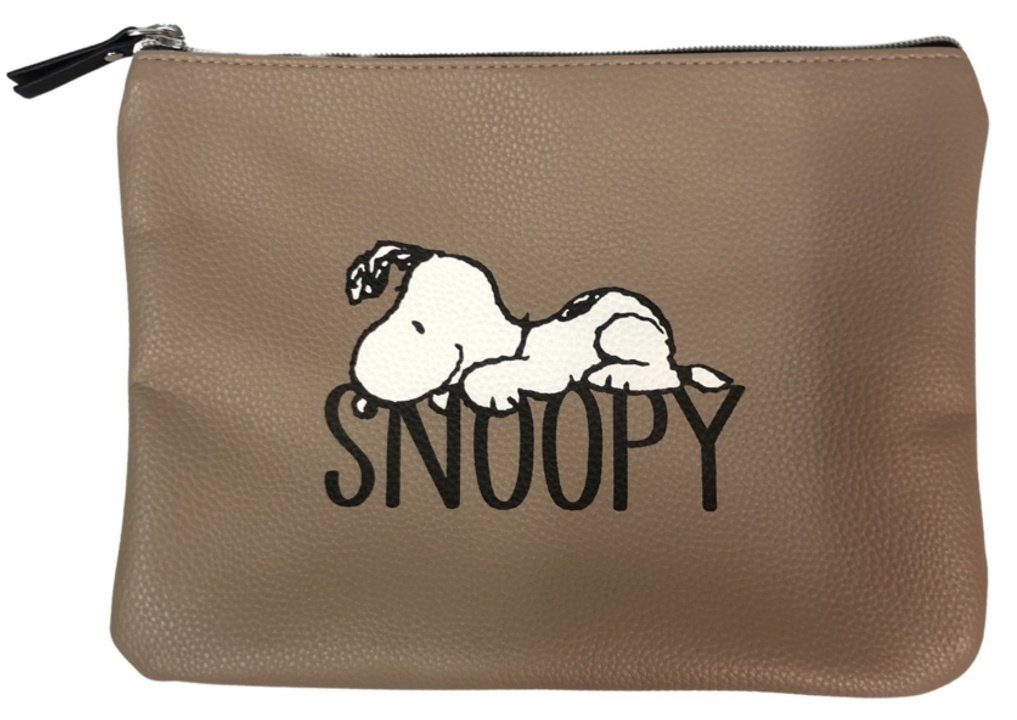 Capelli New York Kosmetiktasche Peanuts Kosmetiktasche braun