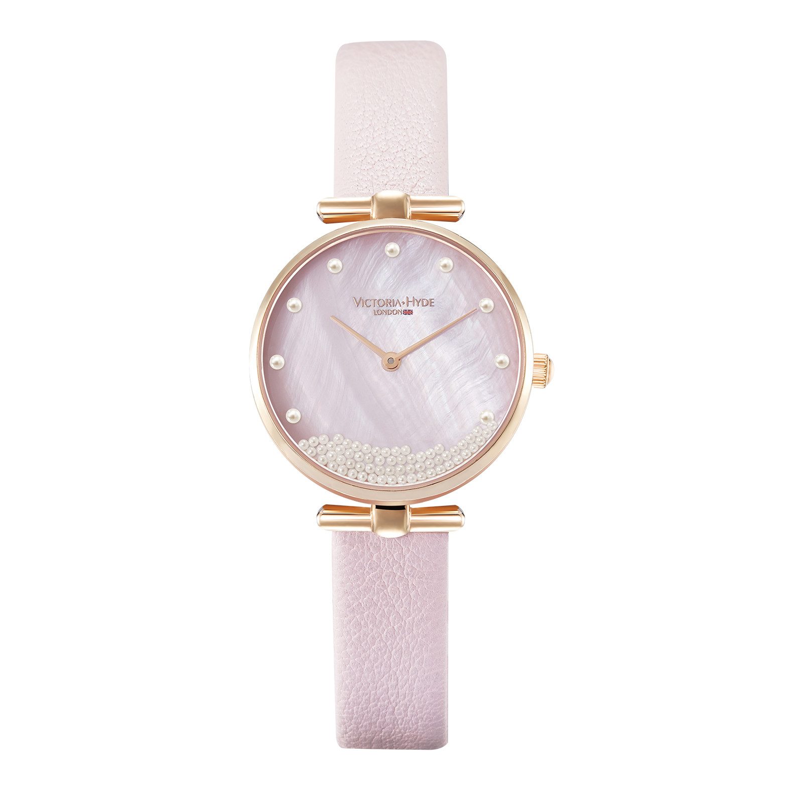Victoria Hyde Quarzuhr Pearl Quarzuhr, Armbanduhr, Edelstahlarmband, Perlmu günstig online kaufen