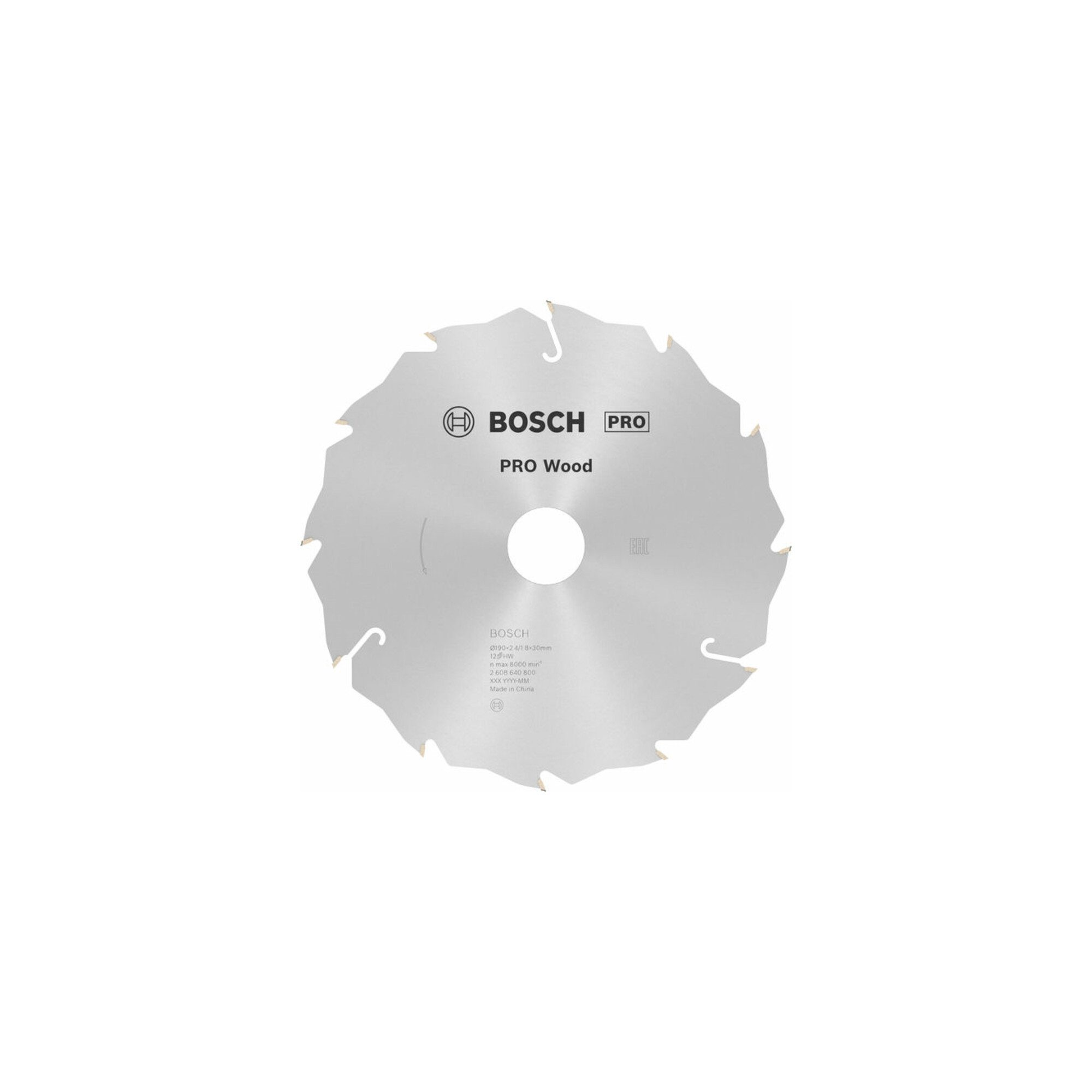 Bosch Professional Kreissägeblatt Bosch Kreissägeblatt Speedline Wood 190 x 30 x 2,4 mm 12