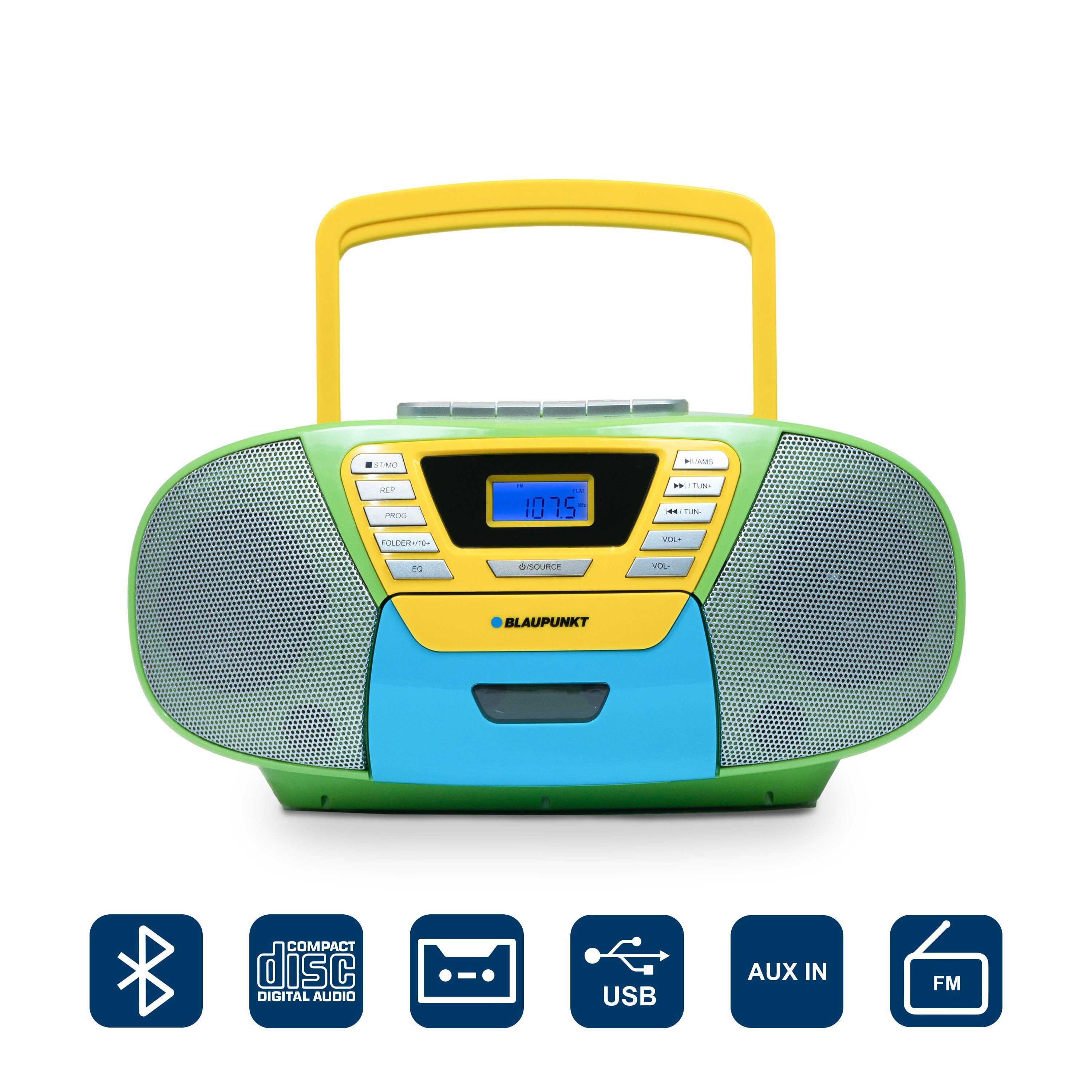 Blaupunkt »B 120 MC« CDPlayer (tragbarer Kinder CD Player mit