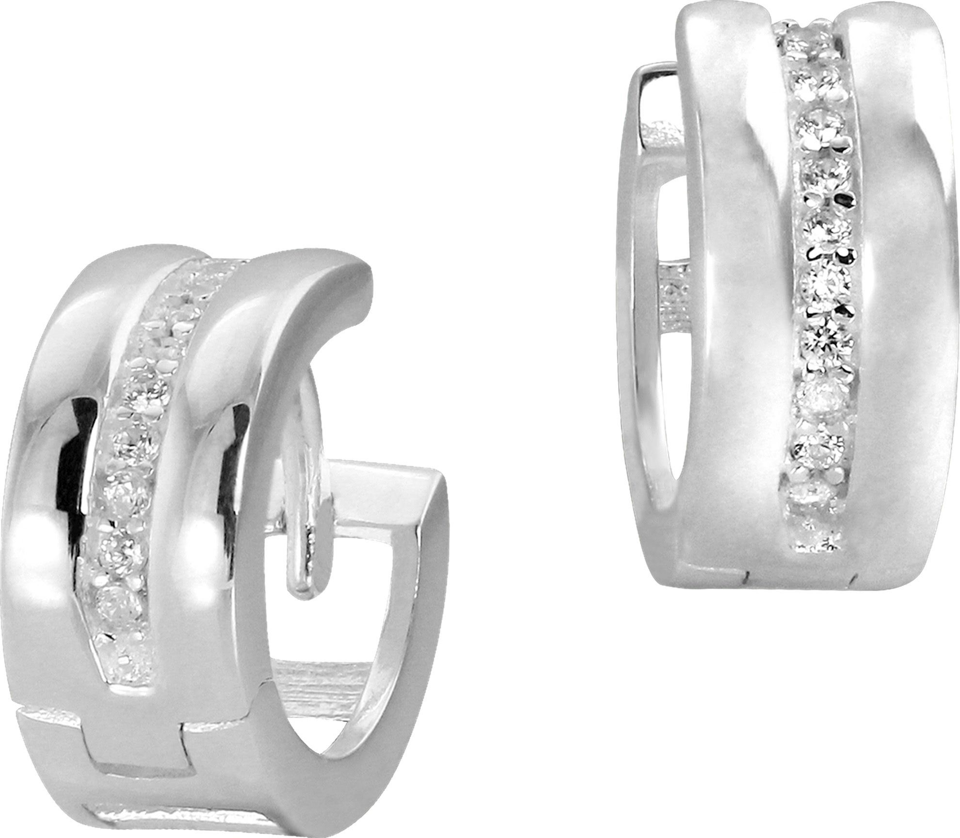 SilberDream Paar Creolen SilberDream Ohrringe Damen 925er Silber (Creolen), günstig online kaufen