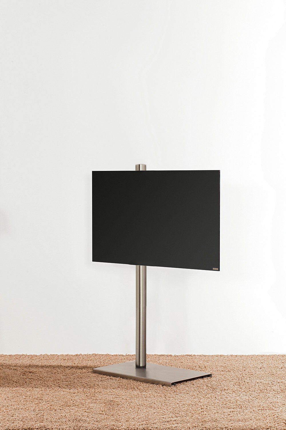 wissmann raumobjekte TV-Ständer Eleganter TV-Standfuss, (bis 75,00 Zoll, moderne Fernseher Erhöhung, rollbar, Made in Germany)