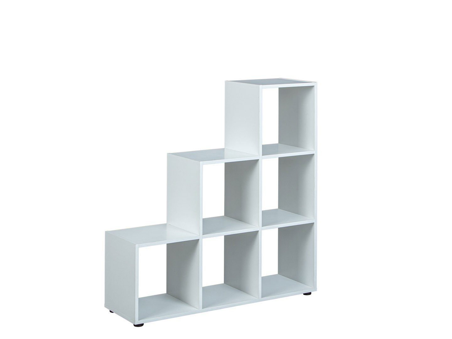 ebuy24 Regal Cadore Regal Raumteiler, 6 offene Fächer weiß.. Reduzierter Preis € 98,95. Unverbindliche Preisempfehlung € 131,95