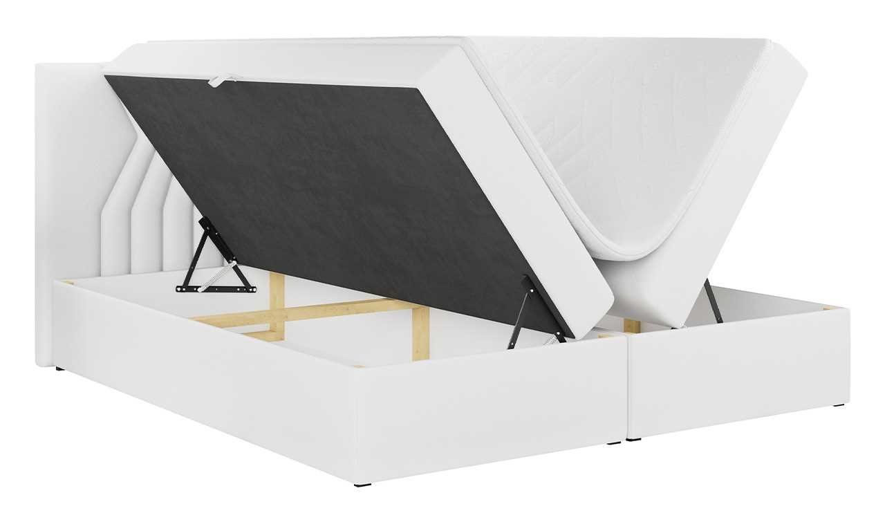 Boxspringbett 2, MÖBEL Modern Multipocket-Matratze, Praktisch MKS Doppelbett, für STELLE Schlafzimmer,