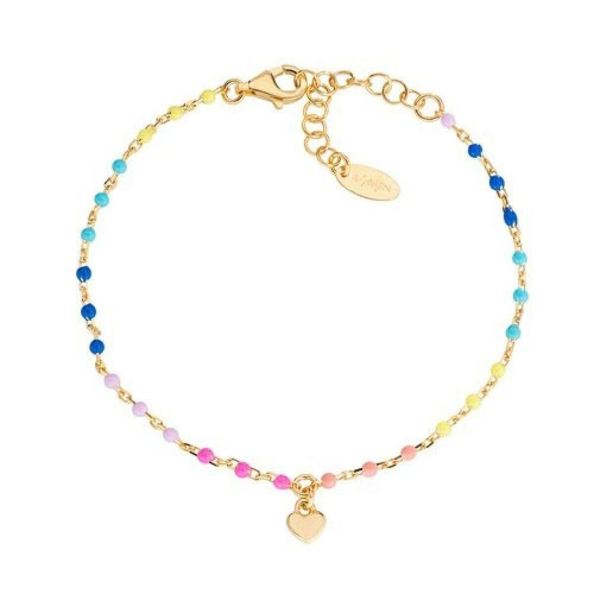 Amen Perlenarmband Dezentes Armband mit Perlen und Herz Love BRSMCUGM3