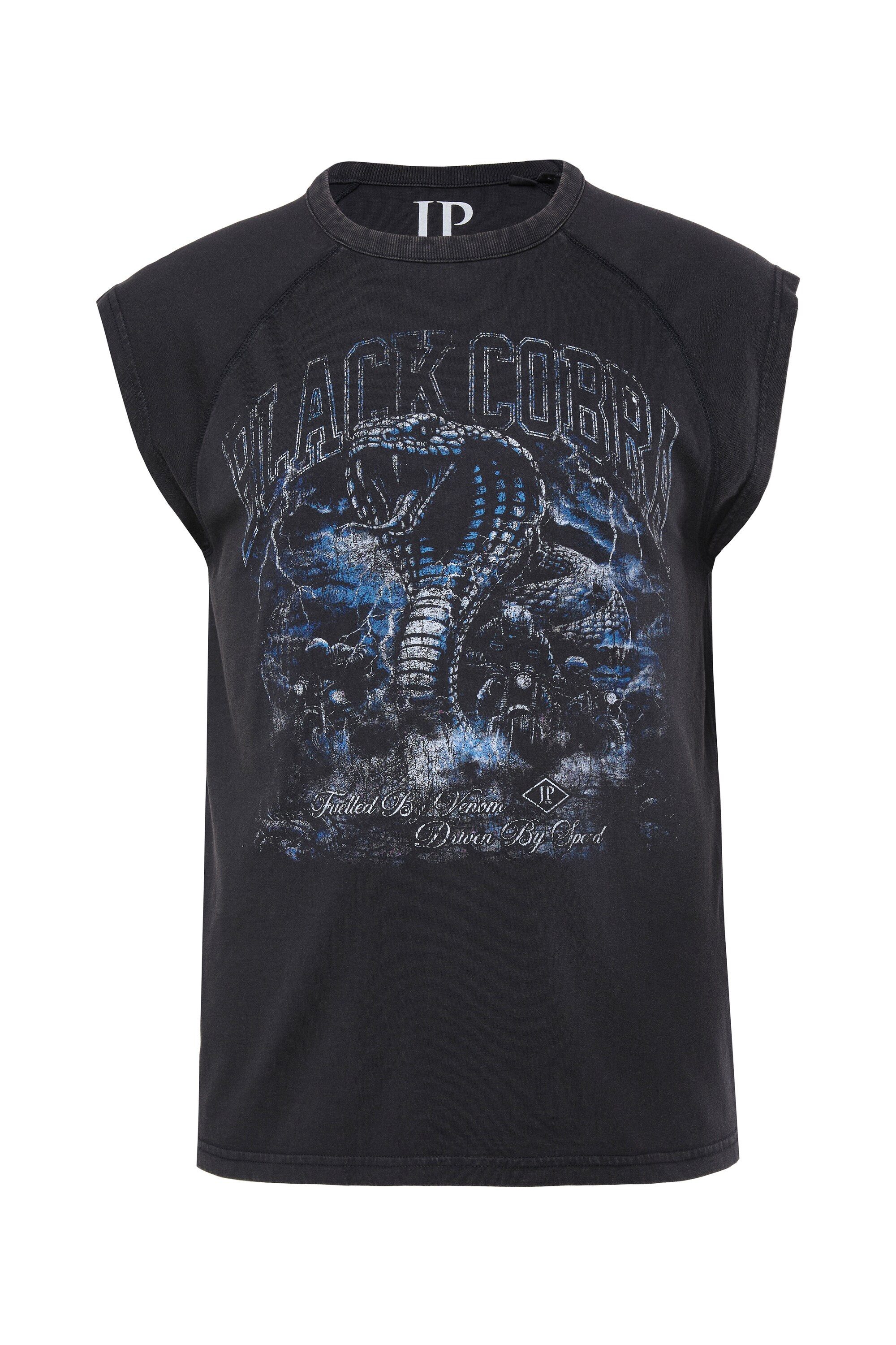 T-Shirt Tanktop Print Vintage Look