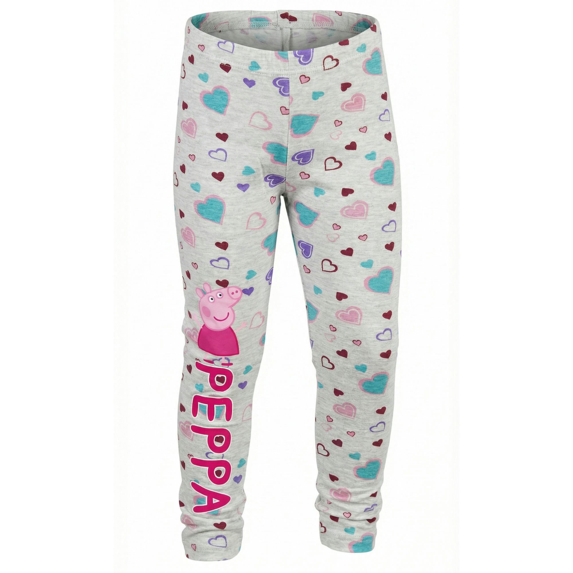 Peppa Pig Leggings Peppa Wutz Pig Mädchen Kinder Leggings Jogginghose Hose Gr. 92 bis 116