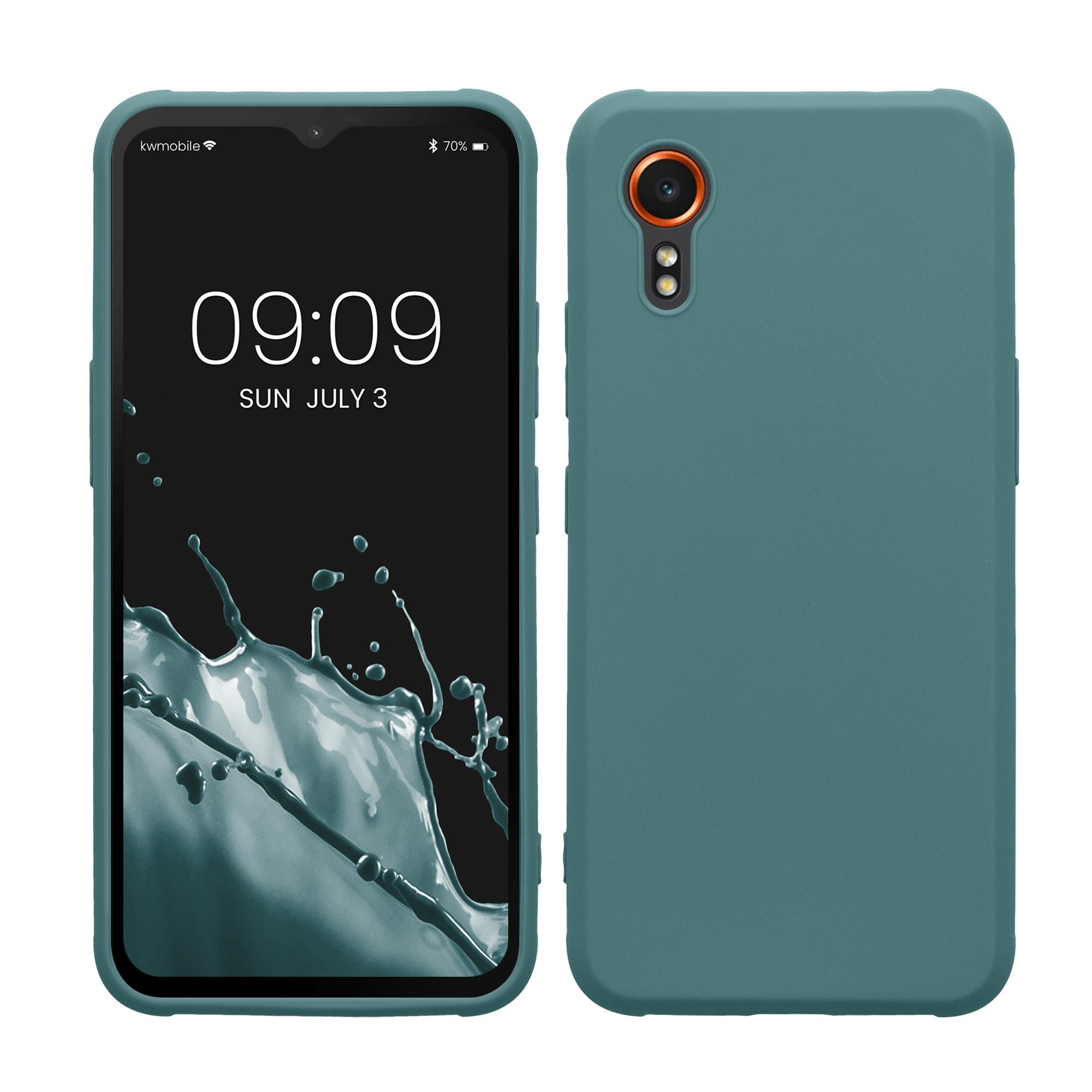 kwmobile Handyhülle Hülle für Samsung Galaxy Xcover7, Hülle Silikon - Soft Handyhülle - Handy Case Cover