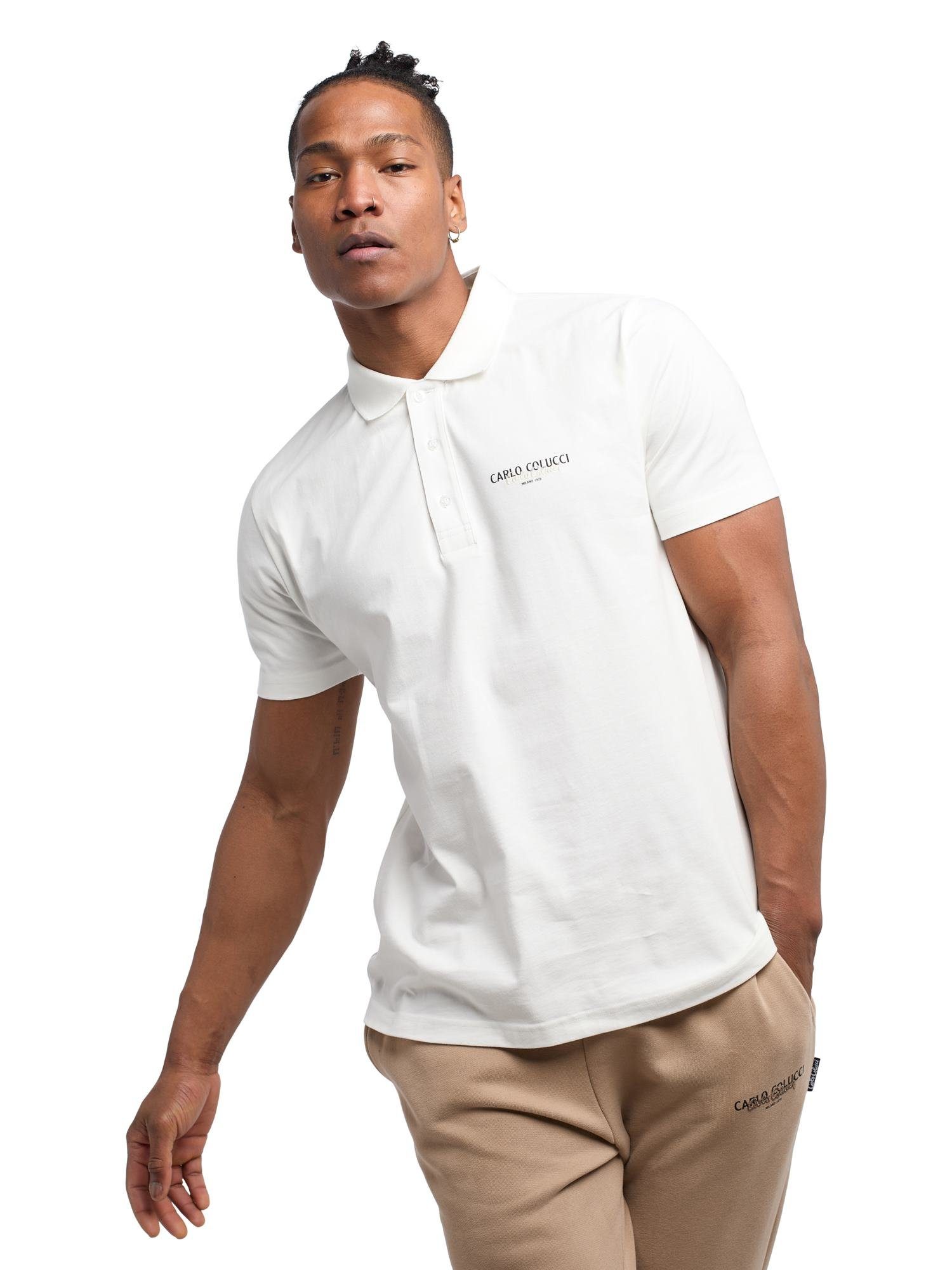 CARLO COLUCCI Poloshirt De Santis günstig online kaufen