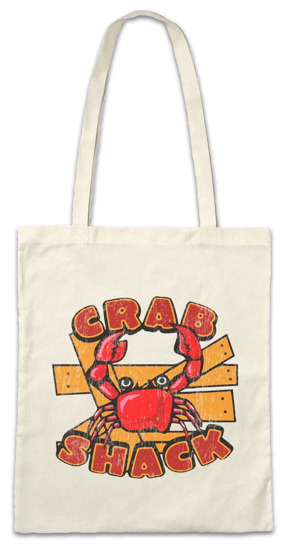 Beuteltasche The Crab Shack II Stofftasche My Name Restaurant Is Earl Diner Logo