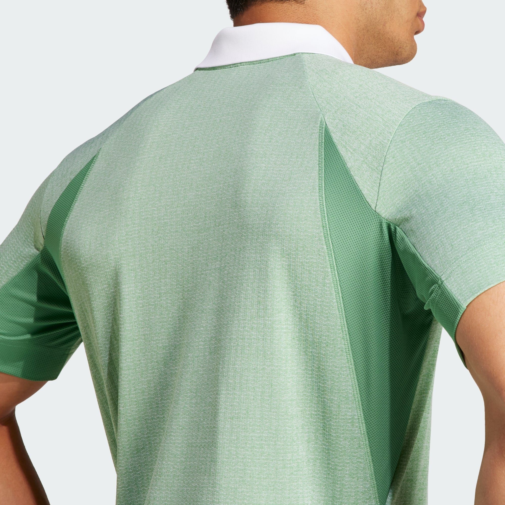Preloved FREELIFT TENNIS White POLOSHIRT Performance adidas Green Funktionsshirt /