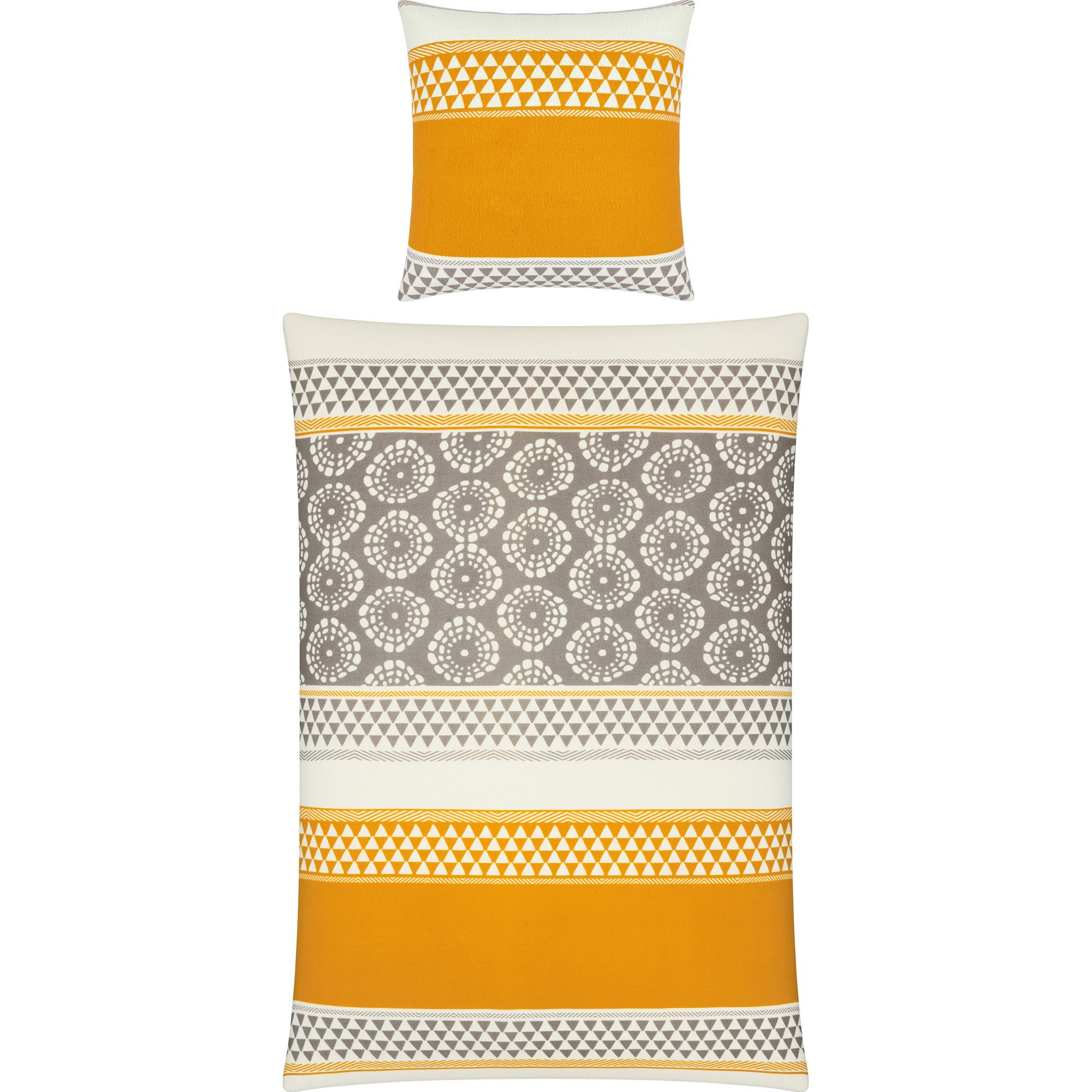 Erwin Müller Bettwäsche Wendebettwäsche Sparpaket 4-teilig, Biber, Streifen günstig online kaufen