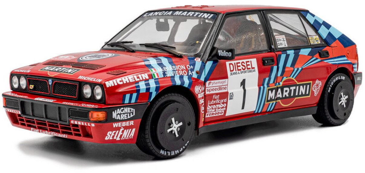Solido Modellauto Modellauto 1:18 Lancia Delta HF Integrale #1 San Remo 1989 S1807808