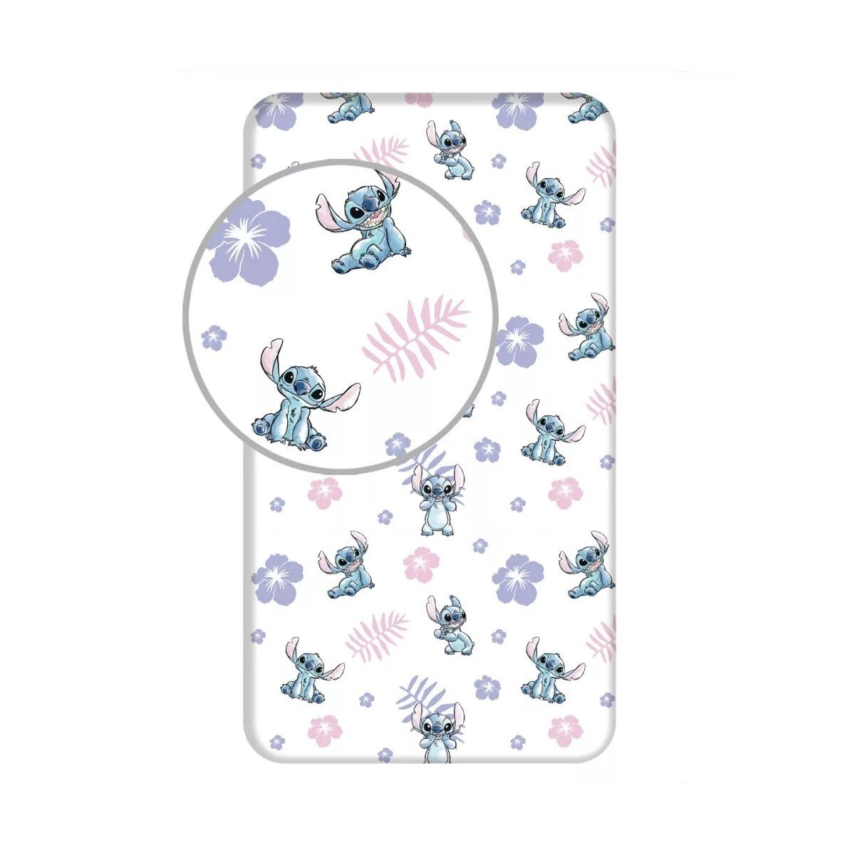 Lilo & Stitch Spannbettlaken Disney Stitch Spannbettlaken Stitch 90x200 cm, günstig online kaufen