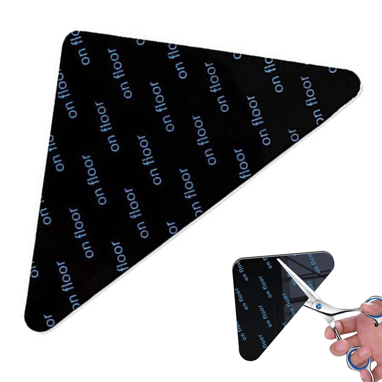 MODFU Antirutsch Teppichunterlage 30er Set Anti Rutsch Pads Teppich Stopper, (Teppichunterleger, 30-St., 10,5×15 cm zuschneidbar wiederverwendbar), für Teppichkanten auf Laminat Parkett Fliesen Holz und Marmor