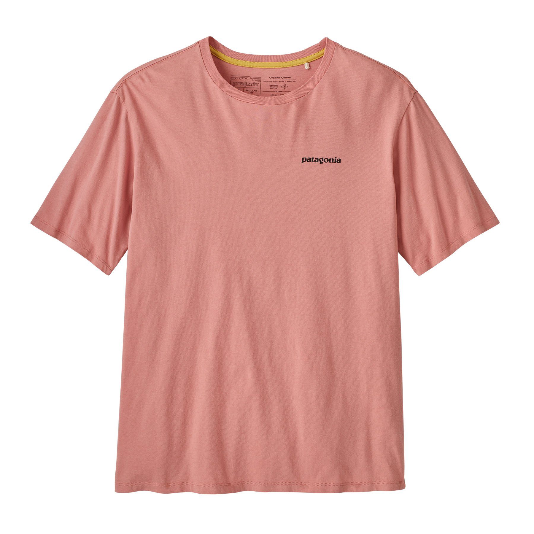 Patagonia T-Shirt Patagonia Herren T-Shirt P-6 Mission Organic Adult sunfade pink