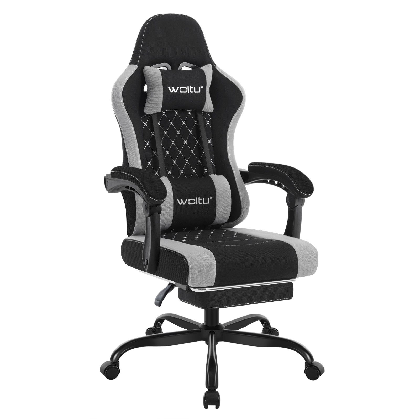 Woltu Gaming-Stuhl (1 St), mit Massagefunktion, ergonomisch, 150 kg, Netzst günstig online kaufen