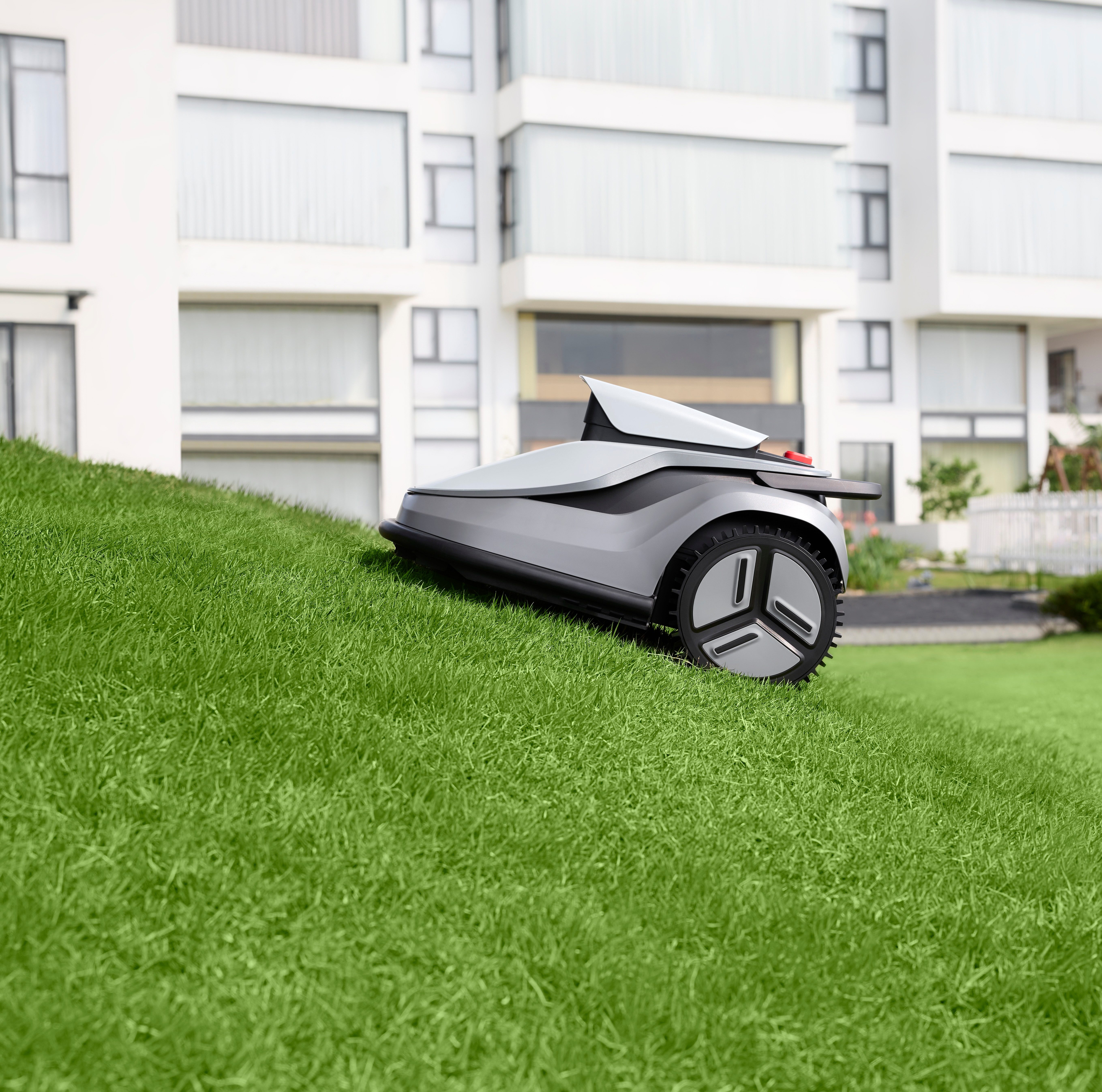Interpick Terramow V1000 robotic lawnmower, mower without boundary wire, for lawns up to 1200 m²