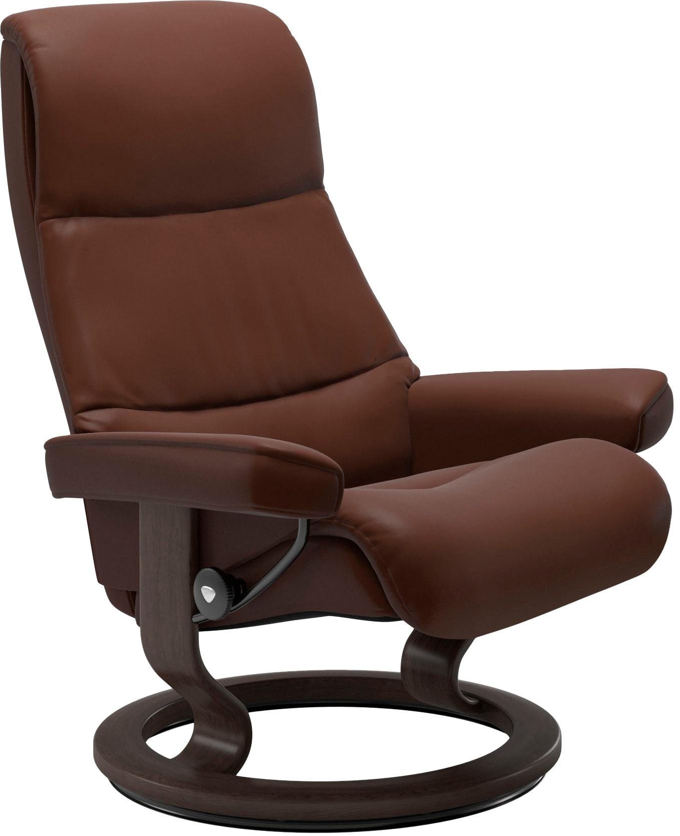 Stressless® Relaxsessel L,Gestell Base, View, Classic Größe mit Wenge