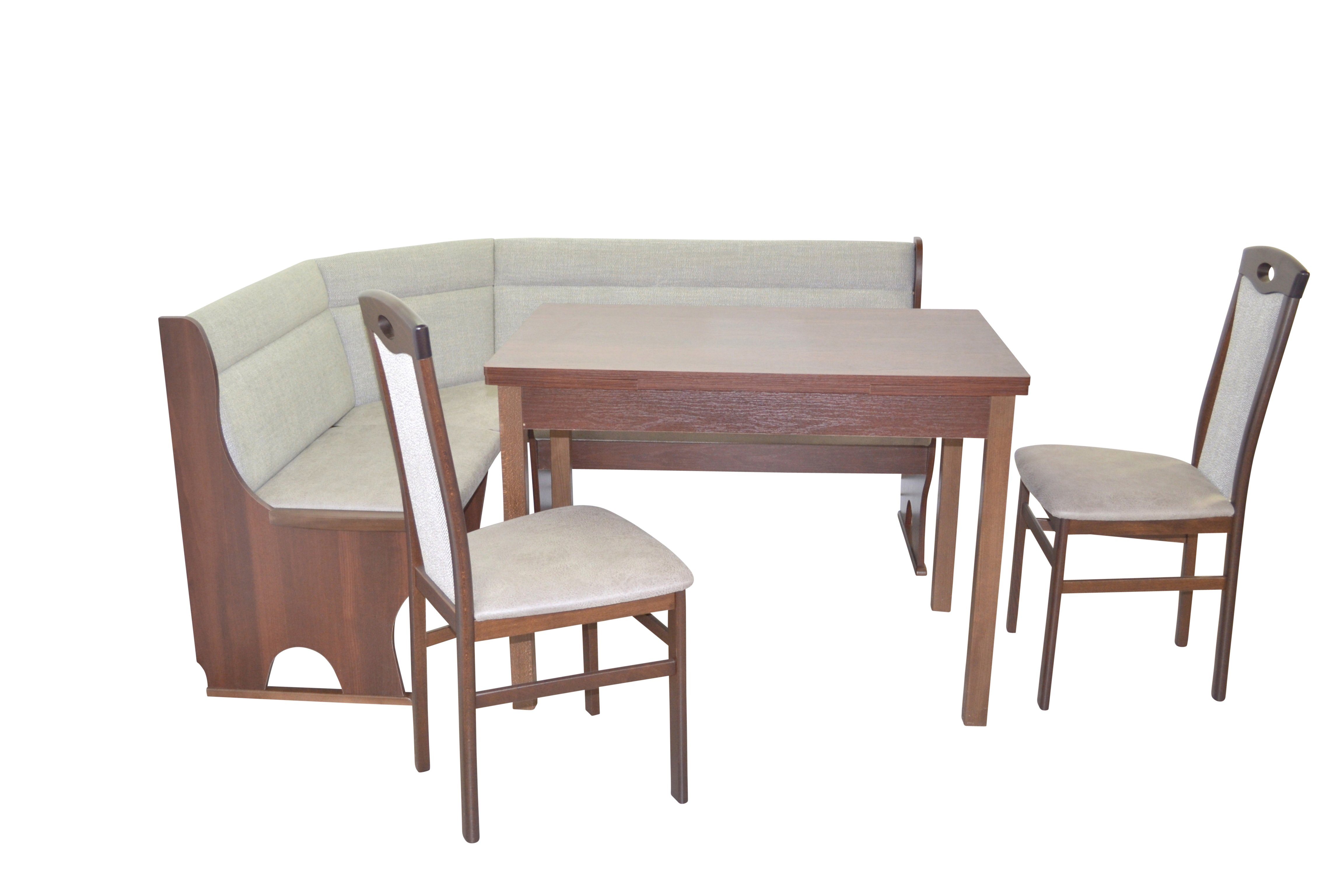 moebel-direkt-online Eckbank Cora I (Schenkel rechts/links montierbar, Stellfläche 125x165 cm)