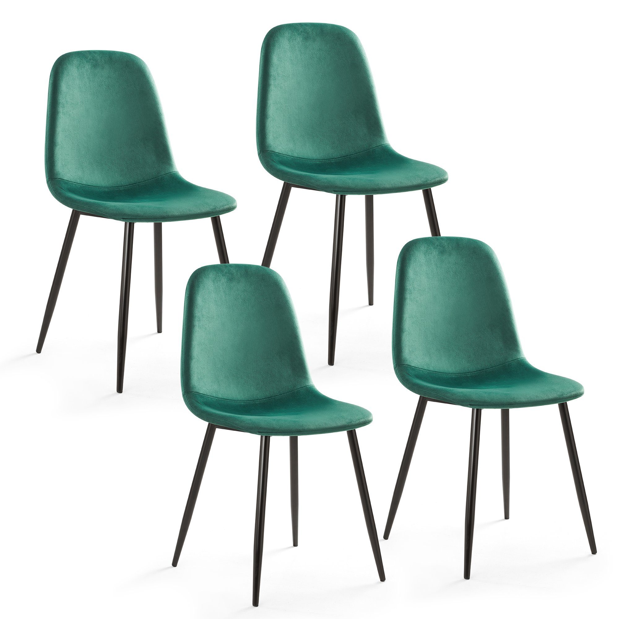 Mondeer Esszimmerstuhl Samt Esszimmerstühle (2/4 St), günstig online kaufen
