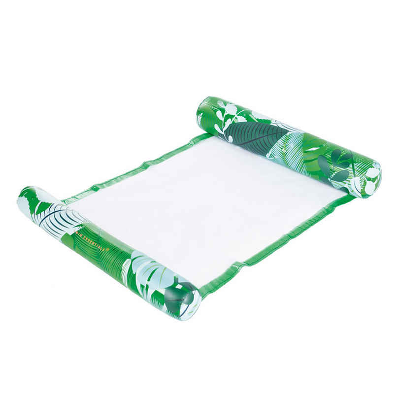 Swim Essentials Luftmatratze Pool Wasser-Hängematte Tropical 116 cm PVC grün weiß Baden Kinder