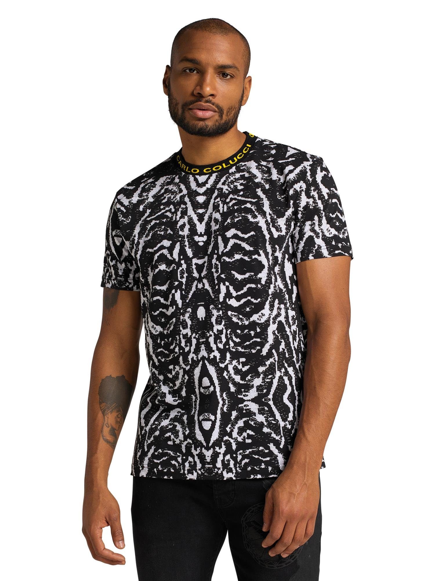 CARLO COLUCCI Kurzarmshirt Crisafi