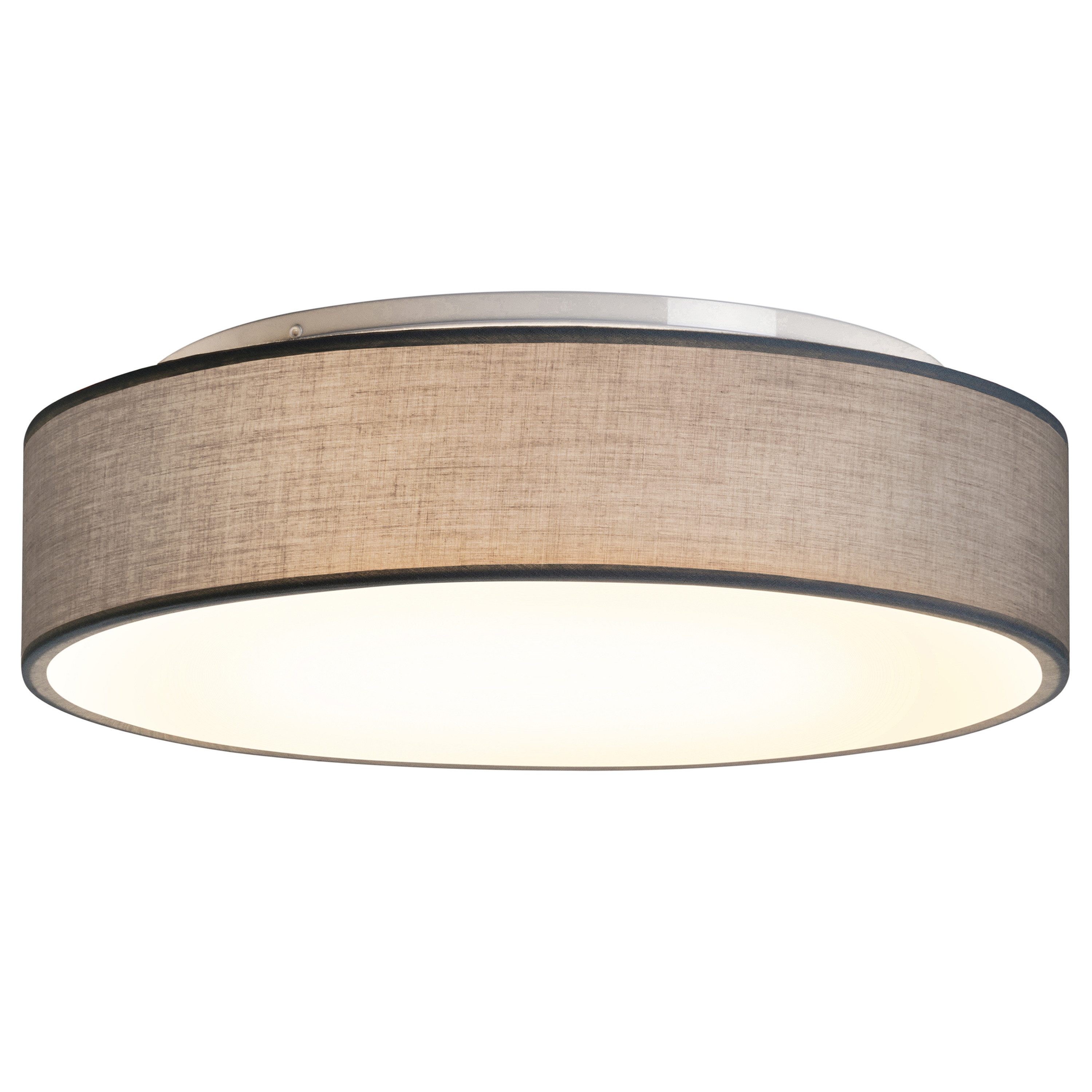 Zedelmaier Lampenschirm Deckenlampe Deckenleuchte Stoff, Max.40W/E27, ohne Leuchtmittel, Geeignet für Wohnzimmer Schlafzimmer Küche Flur Kinderzimmer