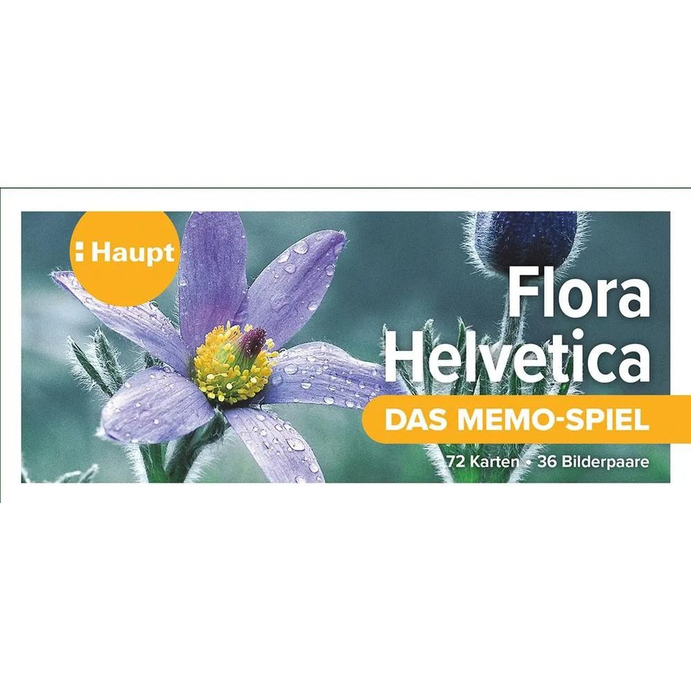 Haupt Spiel Flora Helvetica - das Memo-Spiel