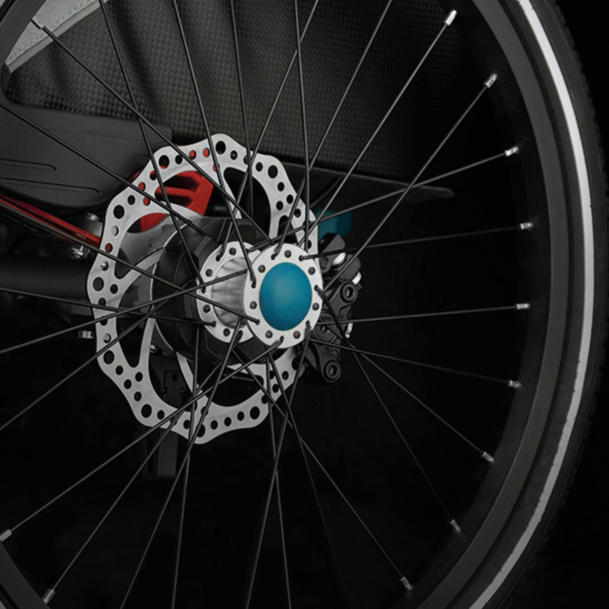 Qeridoo Fahrradkinderanhänger Qeridoo Scheibenbremsen Nachrüstset 160 mm für Kindersportwagen 2020