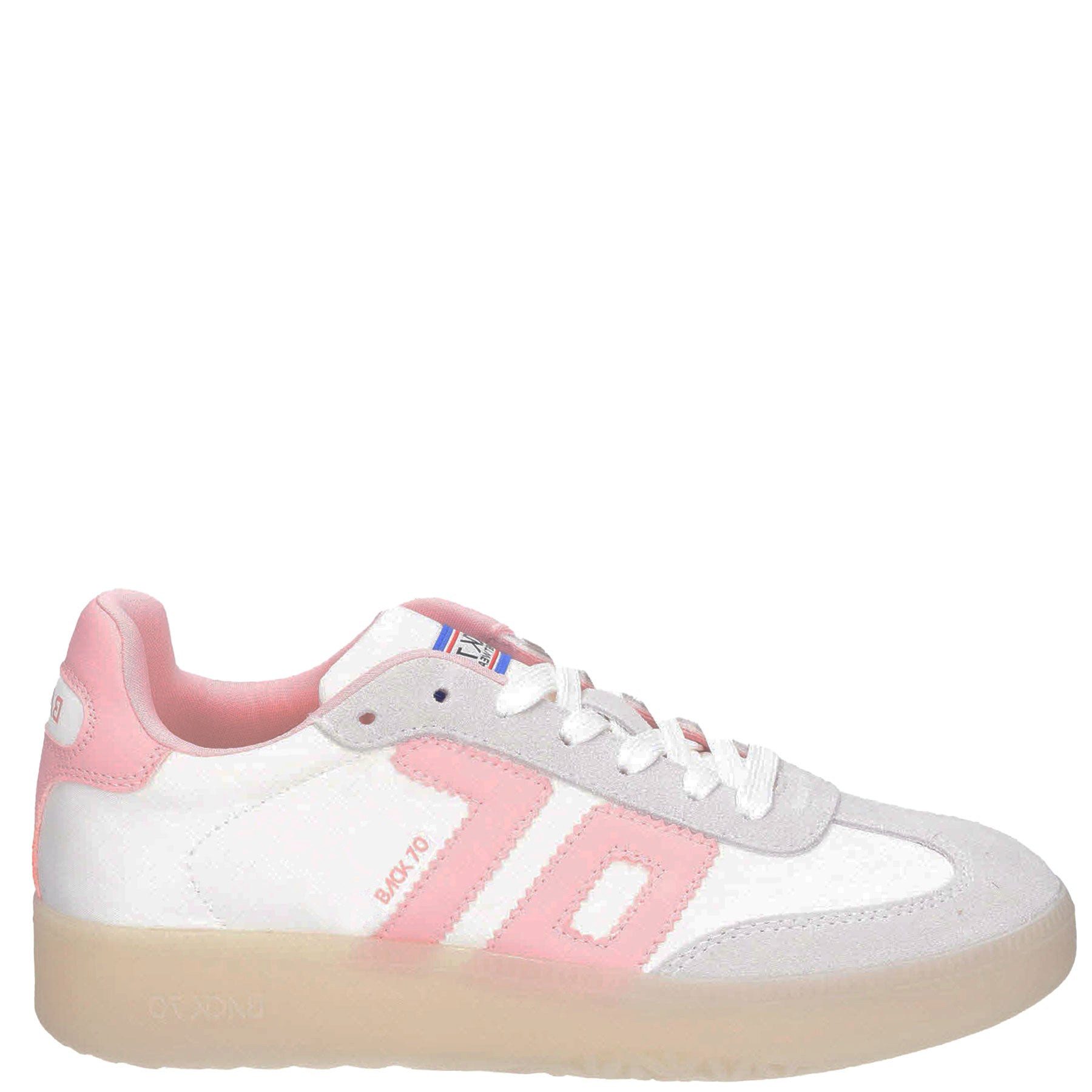 Back 70 Sneaker DALLAS aus Leder - Pink Sneaker