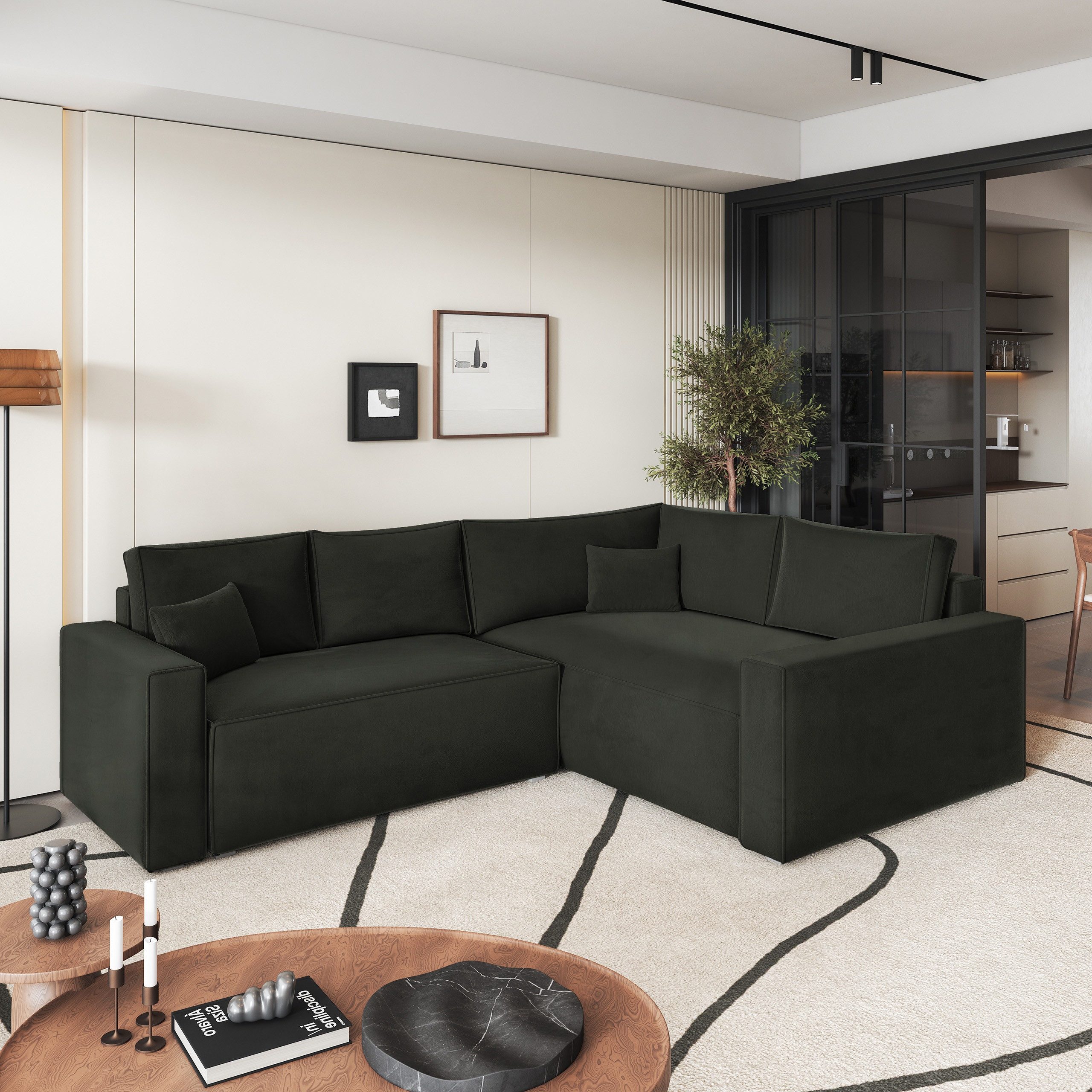 Masseno Ecksofa ERONIS mit Schlaffunktion L-Form, günstig online kaufen