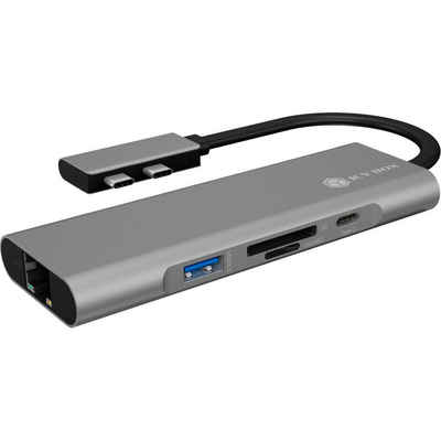 ICY BOX Laptop-Dockingstation »IB-DK4043-2C, USB-C, HDMI, Kartenleser«