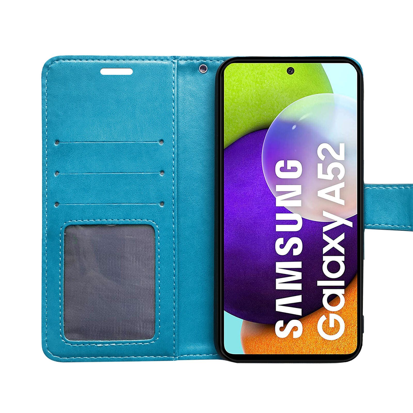 betterfon Handyhülle Handytasche für Samsung Galaxy A52 Klapphülle, Wallet Case mit Kartenfächern Magnetverschluss und weicher Innenhülle – Bild 5 von 5