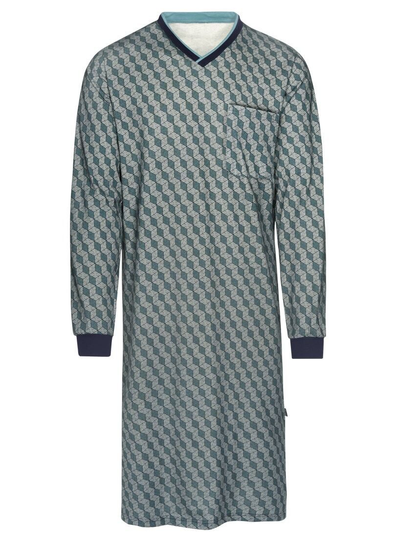 Trigema Pyjama TRIGEMA Nachthemd mit Allover-Print günstig online kaufen