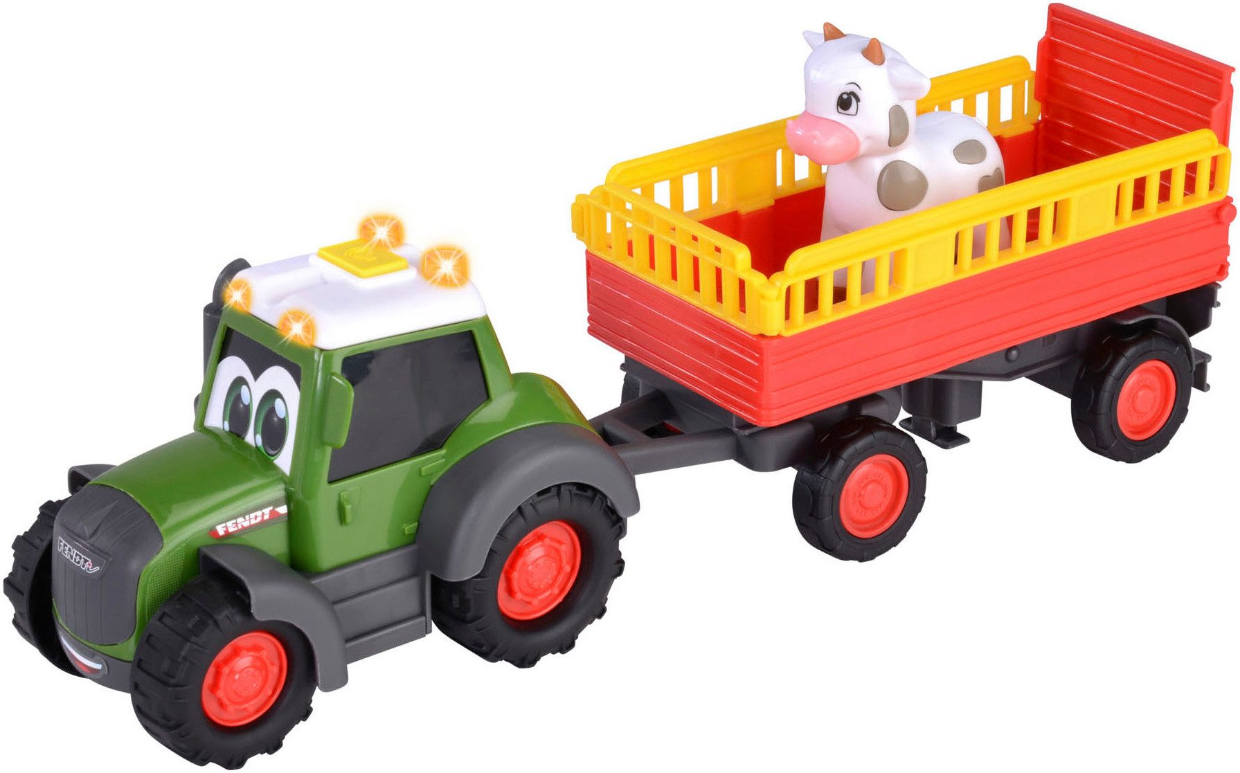 ABC Spielzeug-Traktor ABC Fendti Animal Trailer, mit Licht und Sound