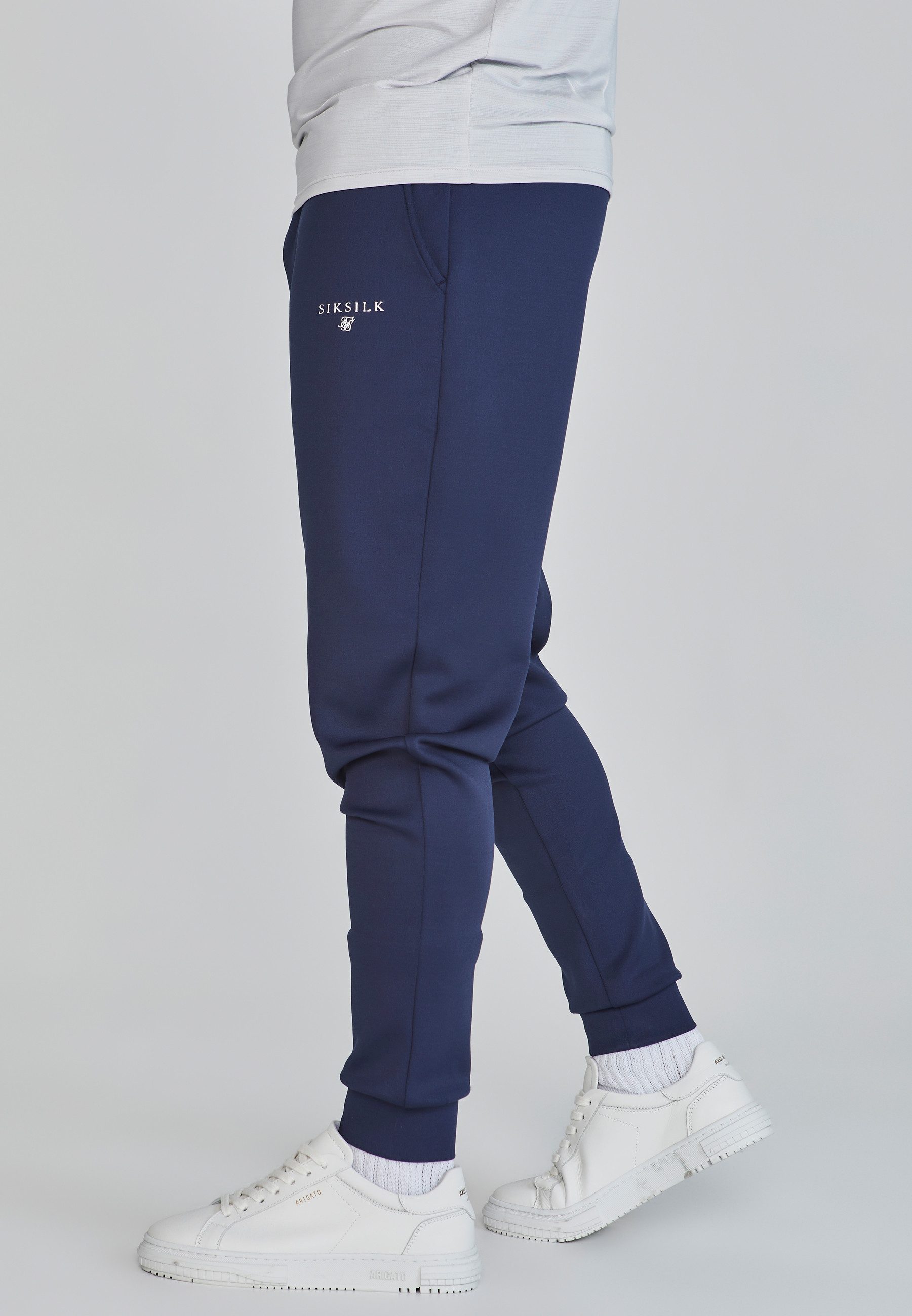 Siksilk Sweathose SikSilk Herren Marineblaue Essentials günstig online kaufen